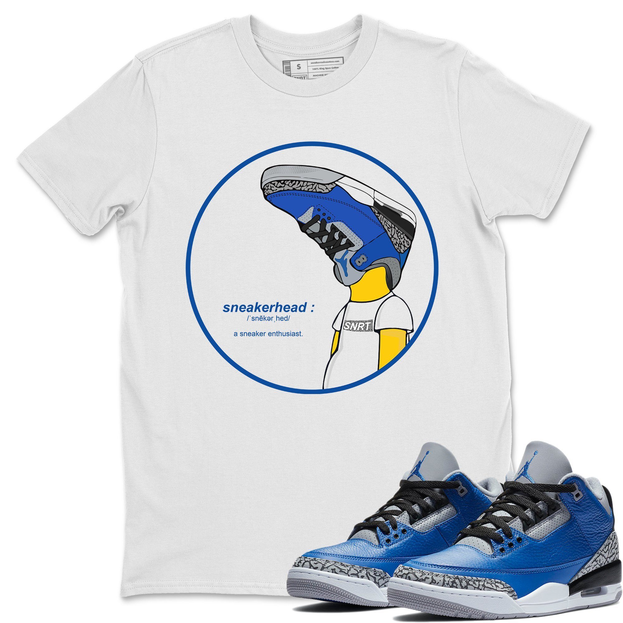 snkmatch Unisex Tops - Air Jordan 3 Varsity Royal