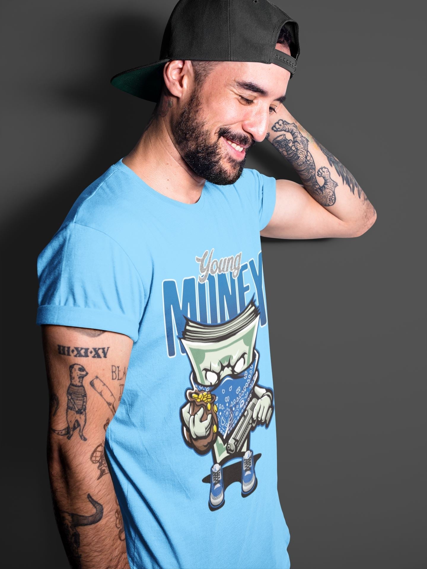 Young Money Unisex Tops - Air Jordan 3 Varsity Royal
