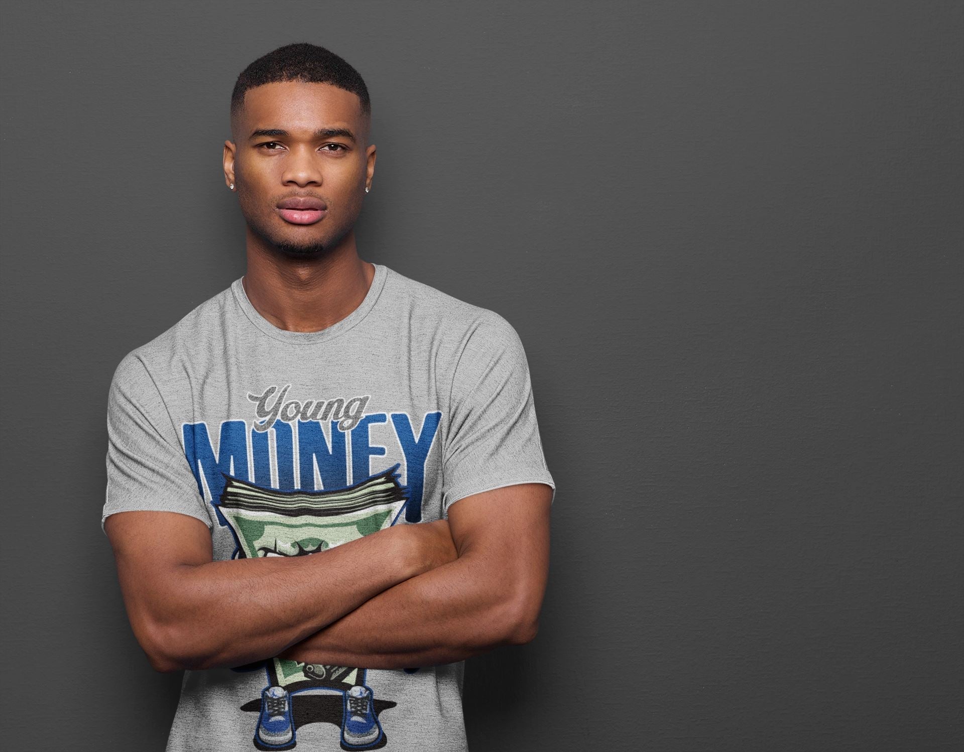 Young Money Unisex Tops - Air Jordan 3 Varsity Royal