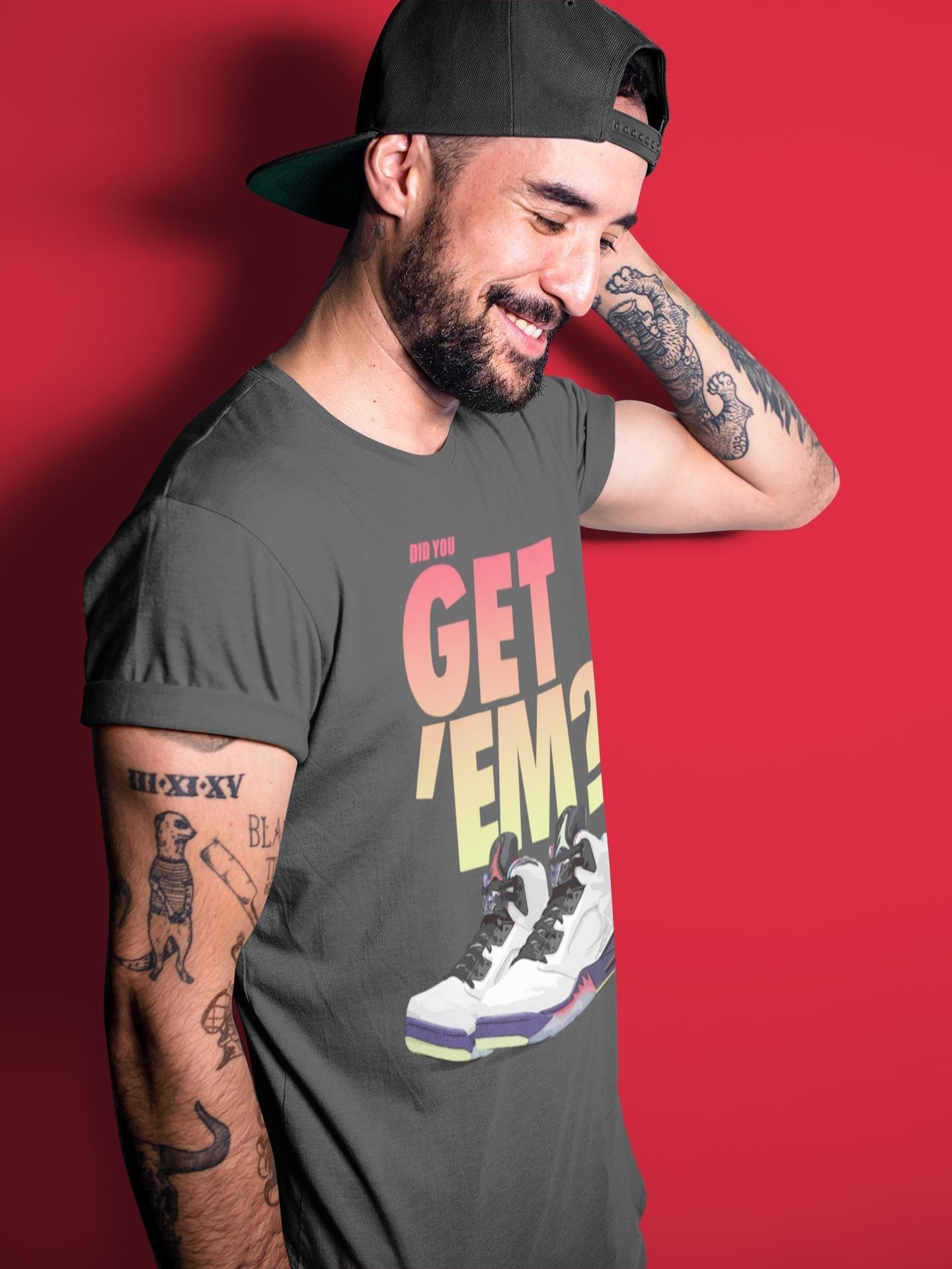 Did You Get 'Em Unisex Tops - Air Jordan 5 Ghost Green