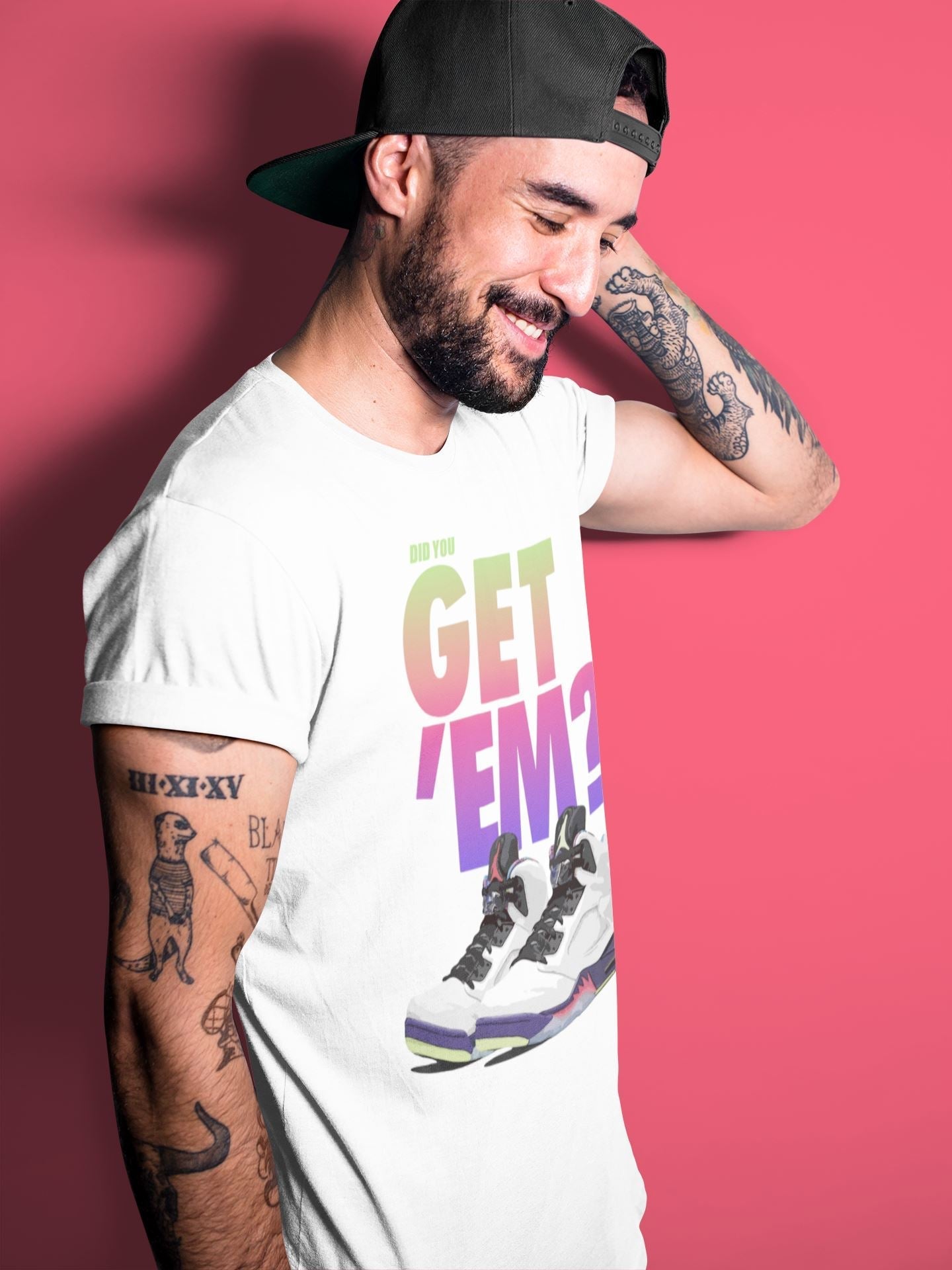 Did You Get 'Em Unisex Tops - Air Jordan 5 Ghost Green