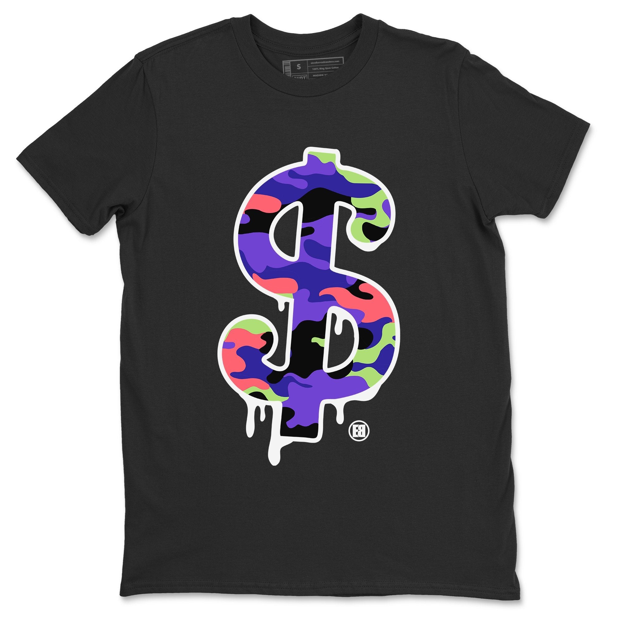Dollar Camo Unisex Tops - Air Jordan 5 Ghost Green