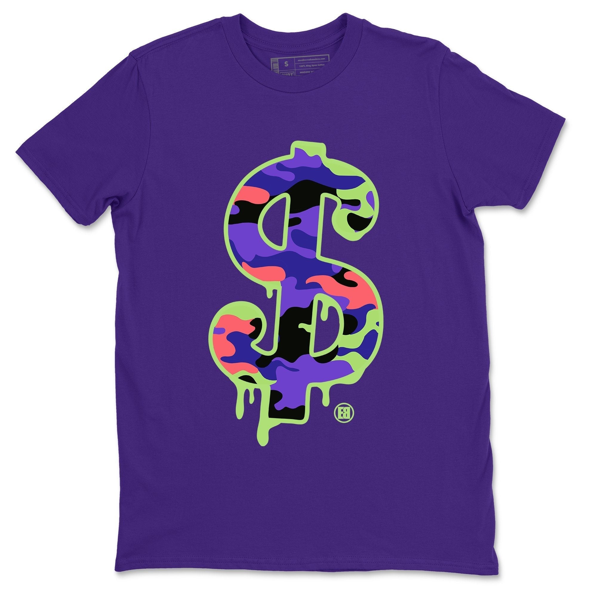 Dollar Camo Unisex Tops - Air Jordan 5 Ghost Green