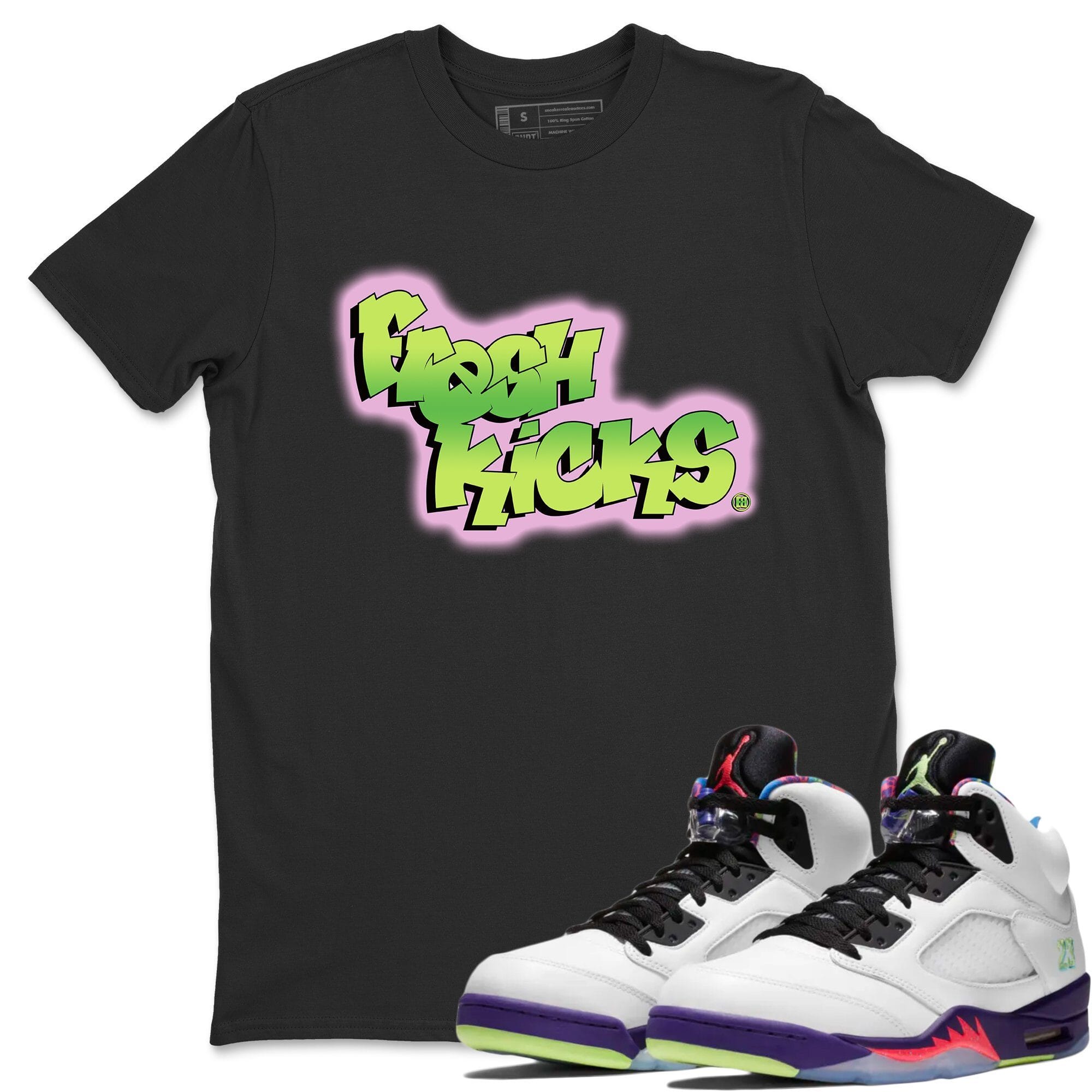 Fresh Kicks Unisex Tops - Air Jordan 5 Ghost Green