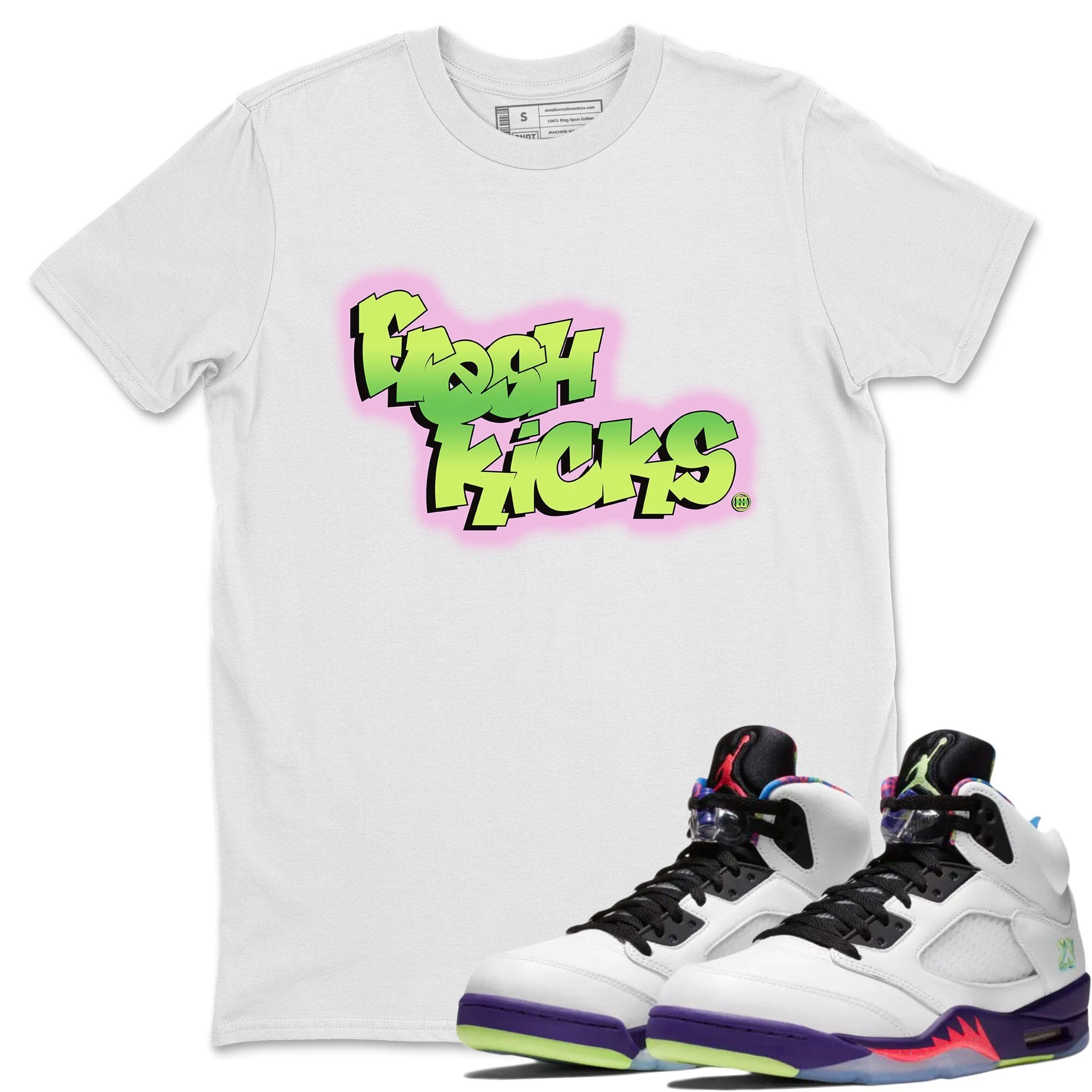 Fresh Kicks Unisex Tops - Air Jordan 5 Ghost Green
