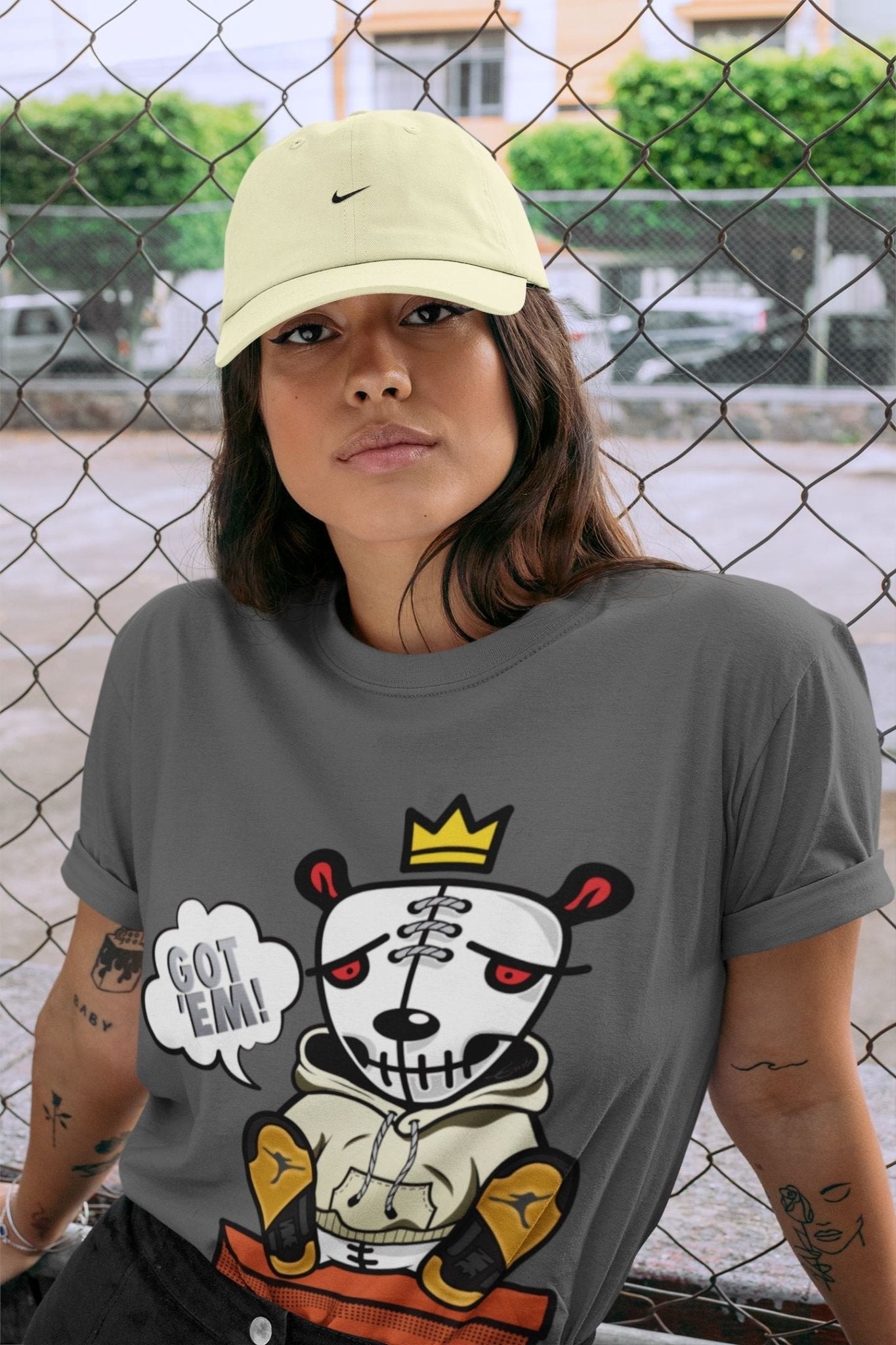 Got Em Unisex Tops - Air Jordan 5 OFF-WHITE Sail
