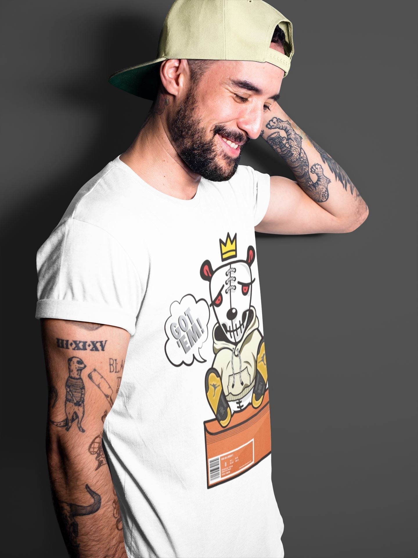 Got Em Unisex Tops - Air Jordan 5 OFF-WHITE Sail