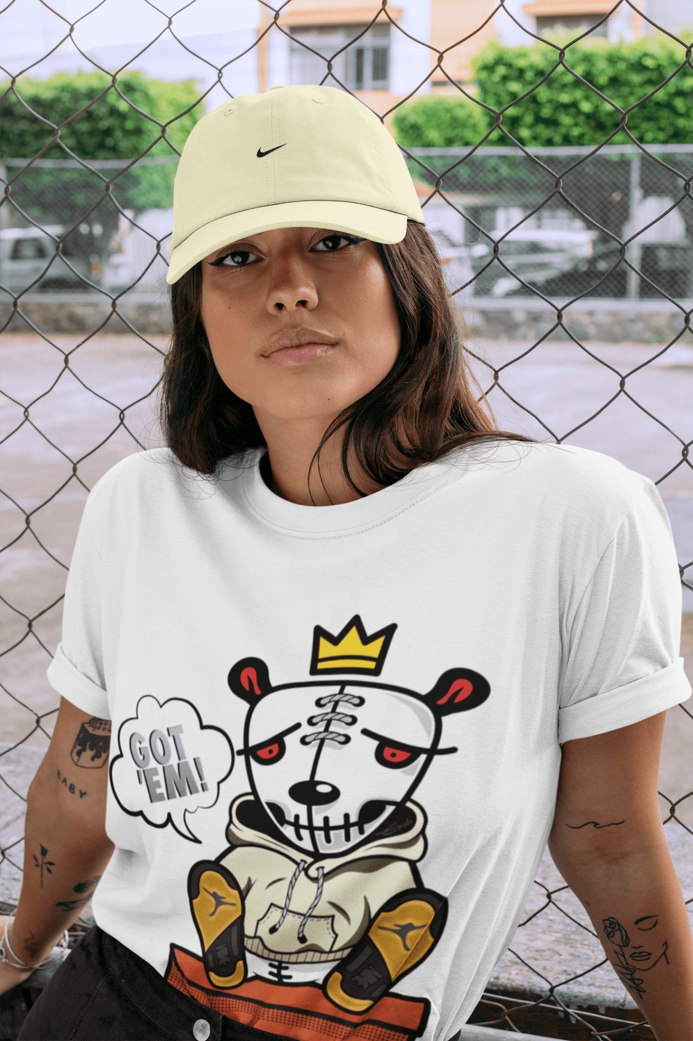 Got Em Unisex Tops - Air Jordan 5 OFF-WHITE Sail