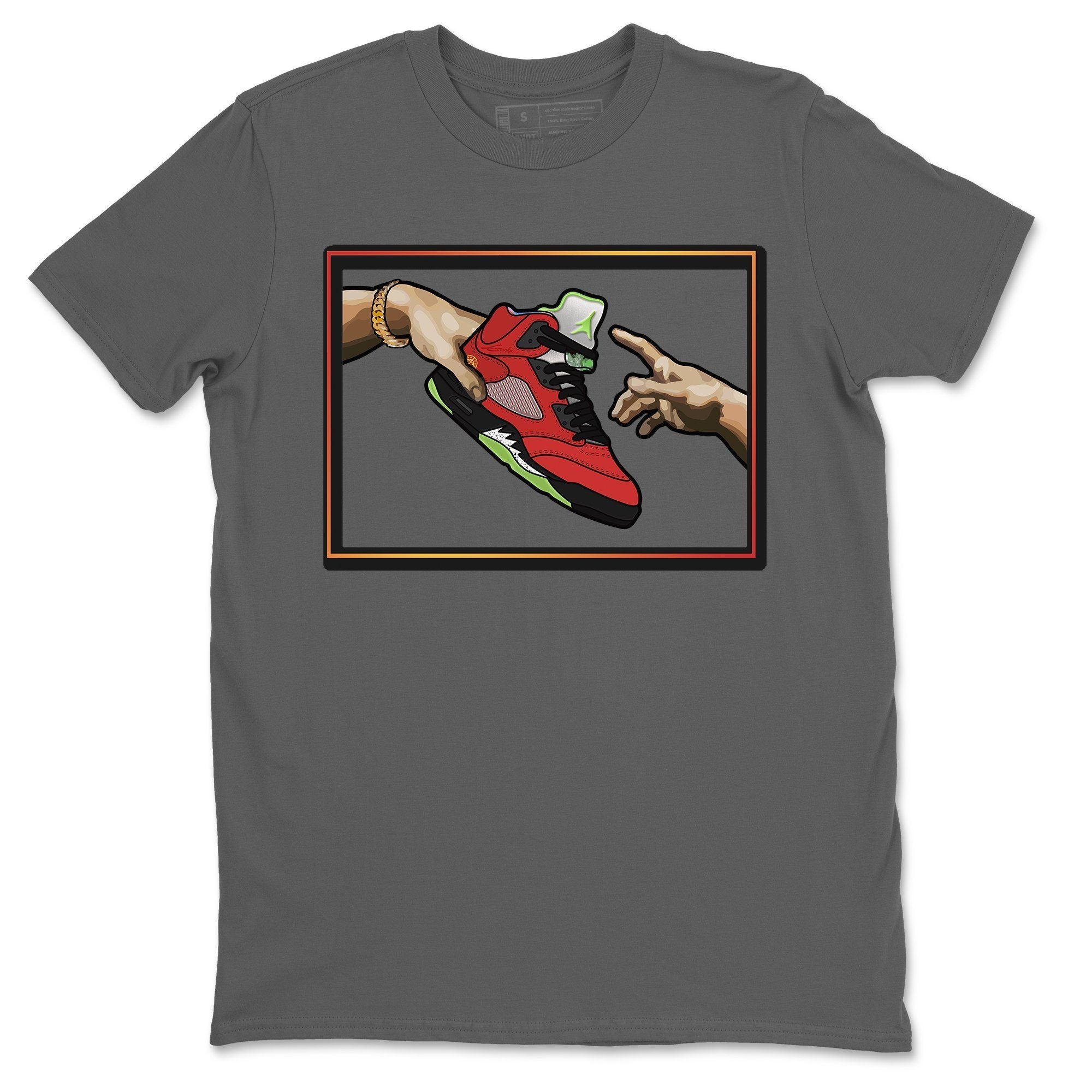 Adam's Creation Unisex Tops - Air Jordan 5 What The
