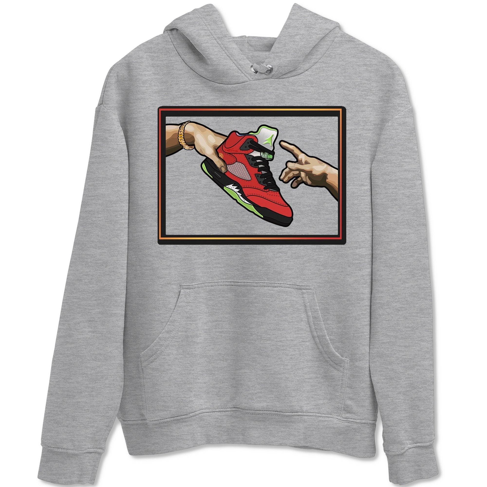 Adam's Creation Unisex Tops - Air Jordan 5 What The