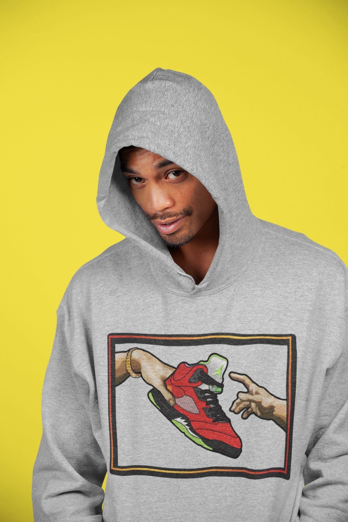 Adam's Creation Unisex Tops - Air Jordan 5 What The