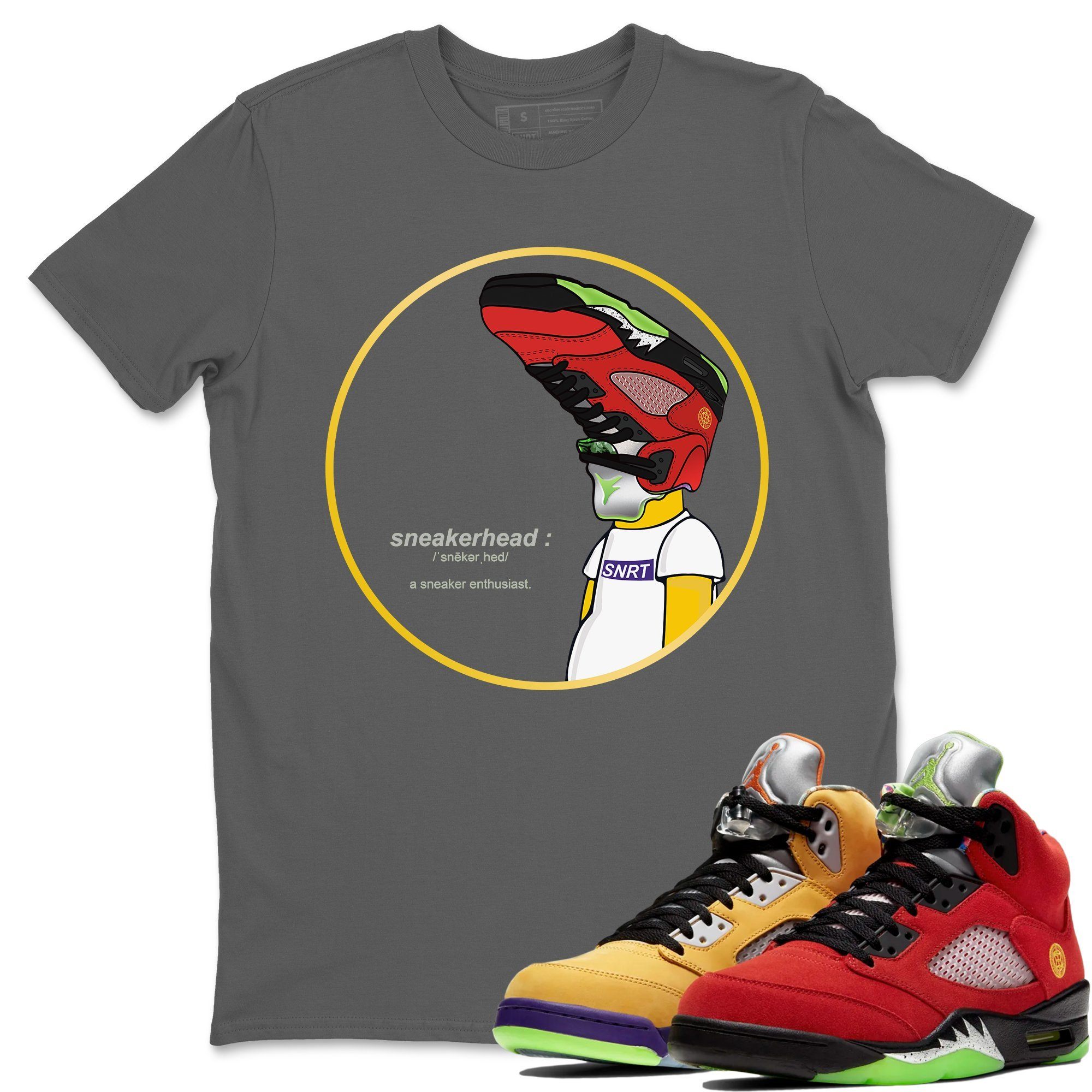 snkmatch Unisex Tops - Air Jordan 5 What The