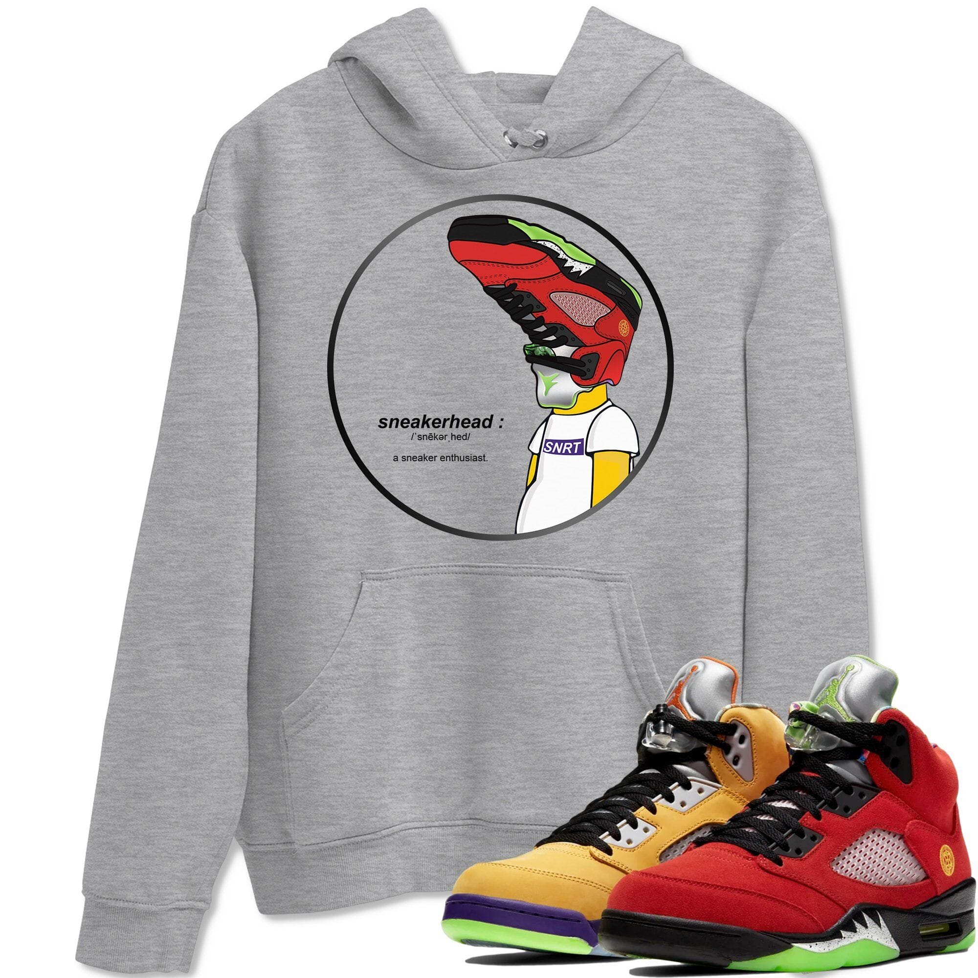 snkmatch Unisex Tops - Air Jordan 5 What The