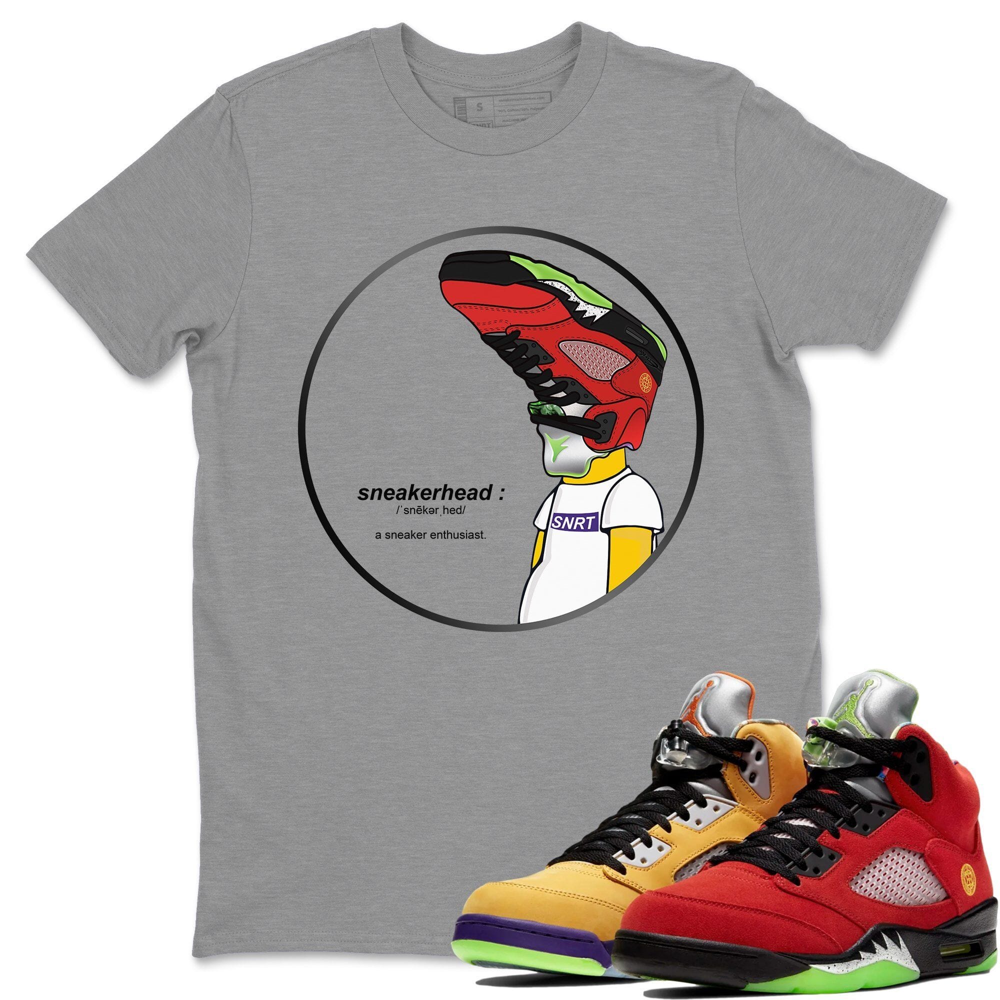 snkmatch Unisex Tops - Air Jordan 5 What The