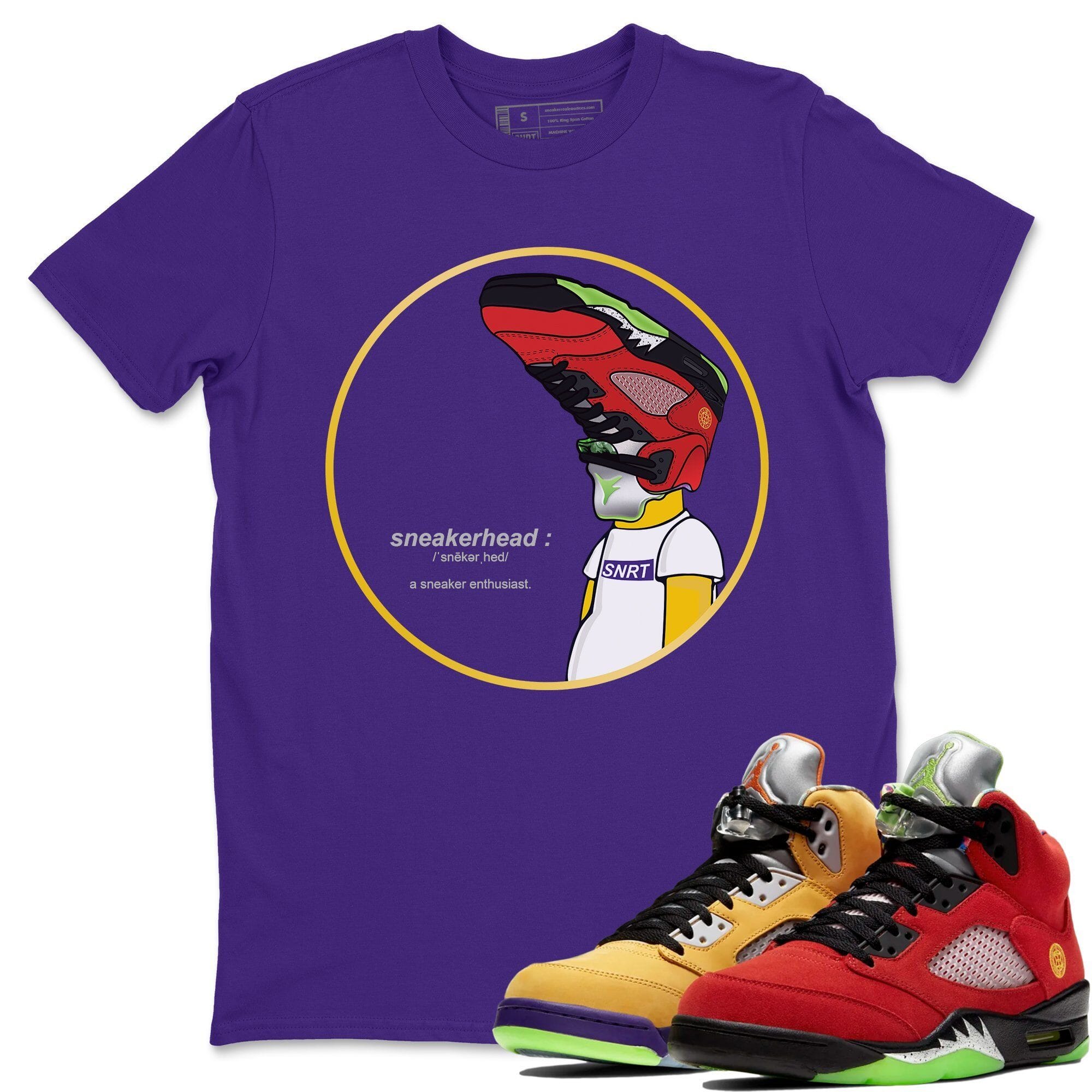 snkmatch Unisex Tops - Air Jordan 5 What The