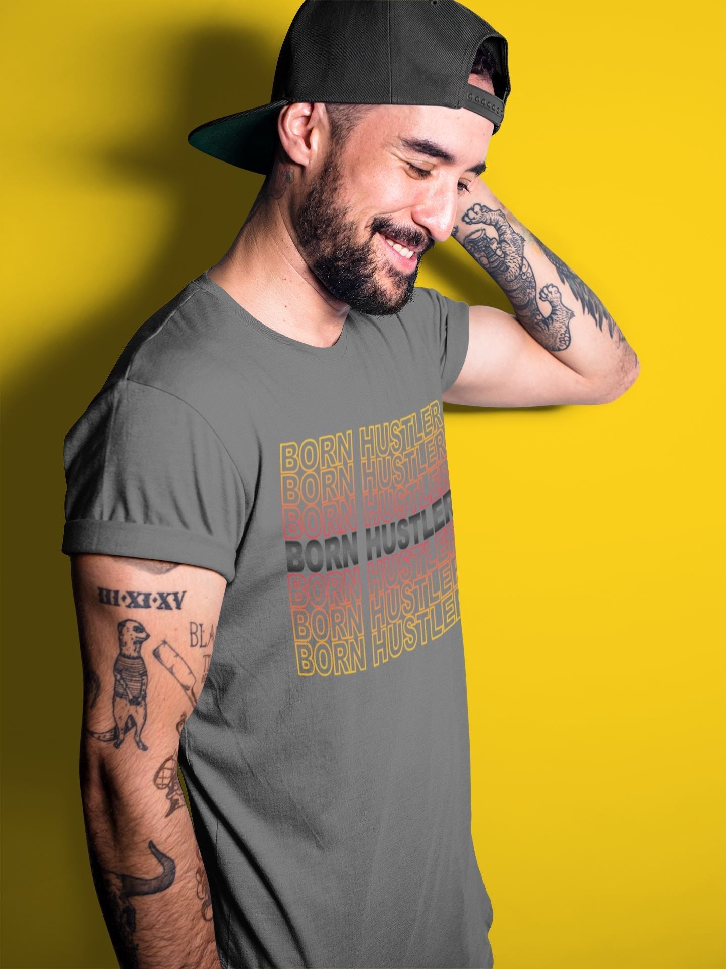 Born Hustler Unisex Tops - Air Jordan 5 What The