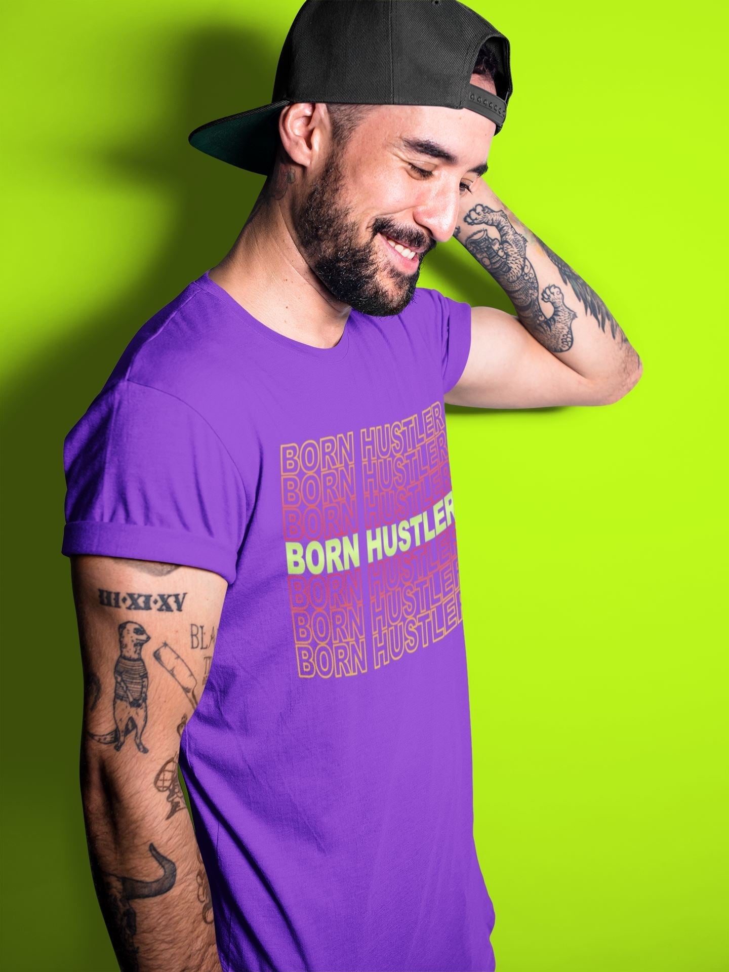 Born Hustler Unisex Tops - Air Jordan 5 What The