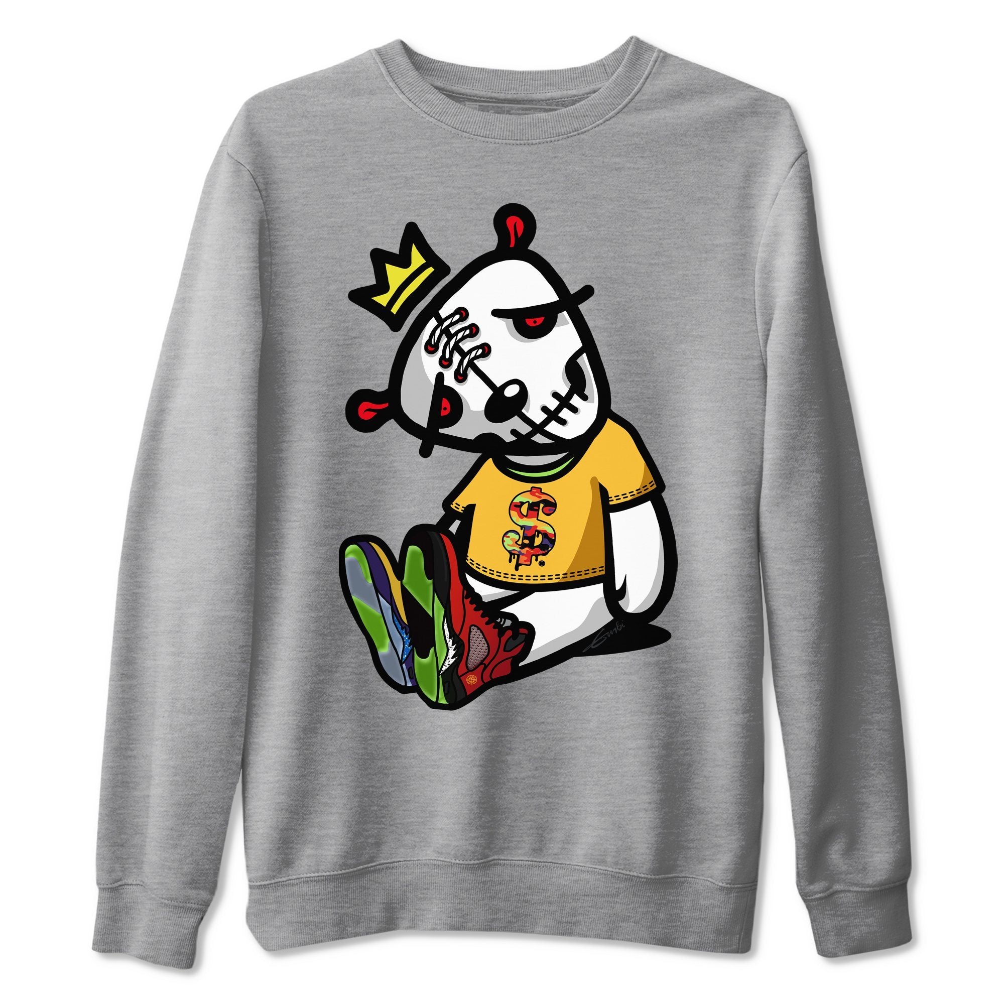 Dead Dolls Unisex Tops - Air Jordan 5 What The