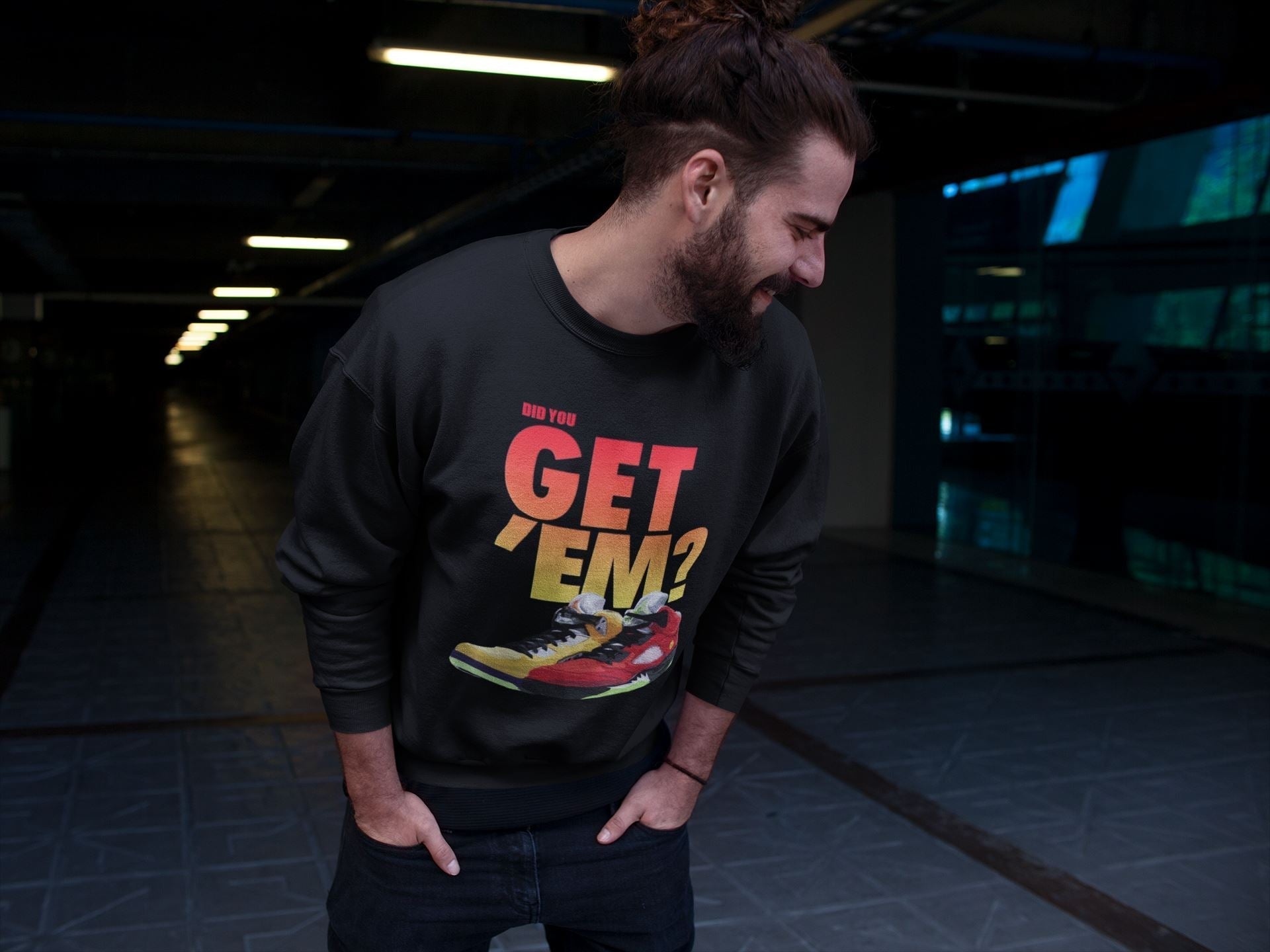 Did You Get 'Em Unisex Tops - Air Jordan 5 What The