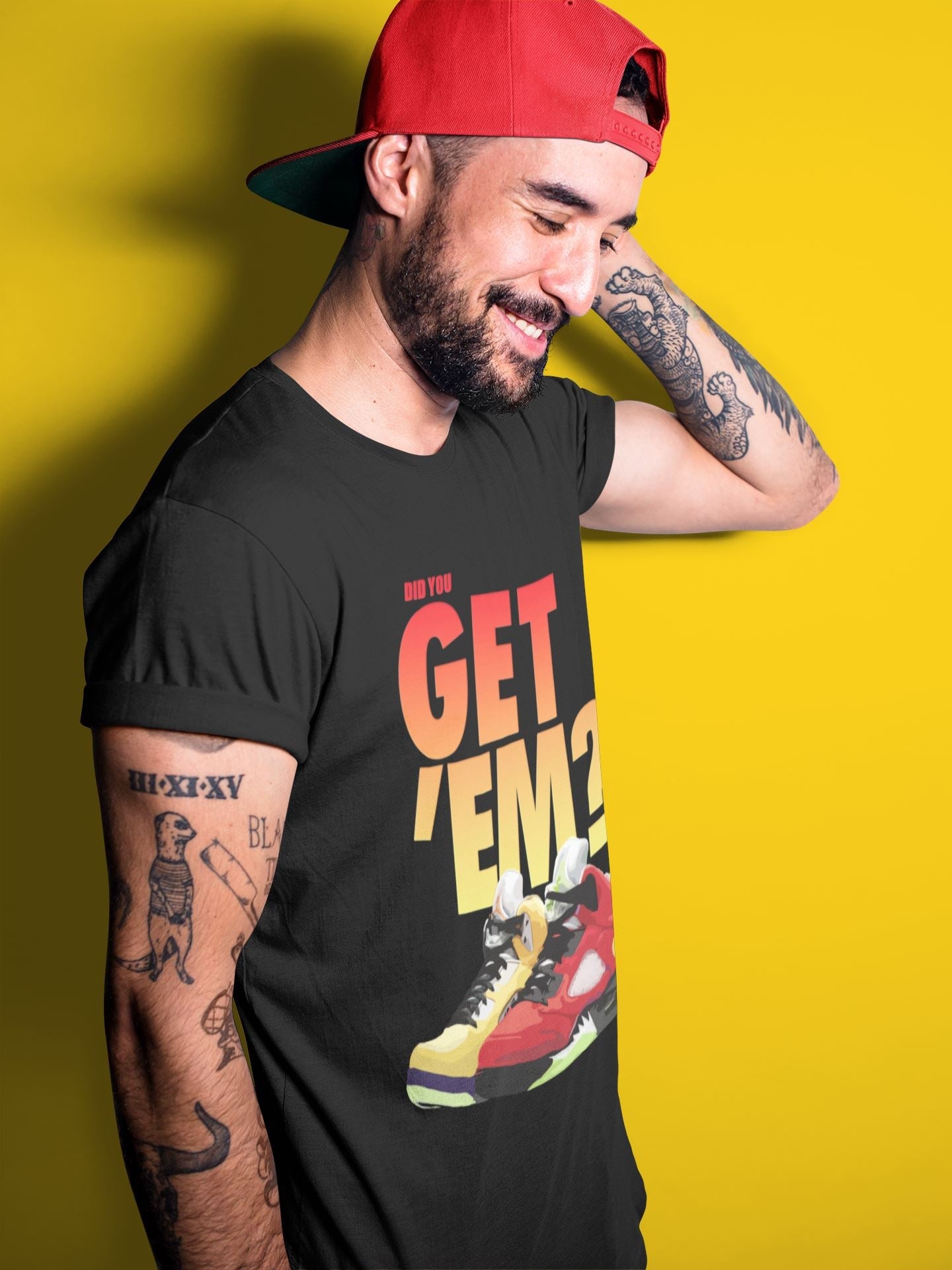 Did You Get 'Em Unisex Tops - Air Jordan 5 What The