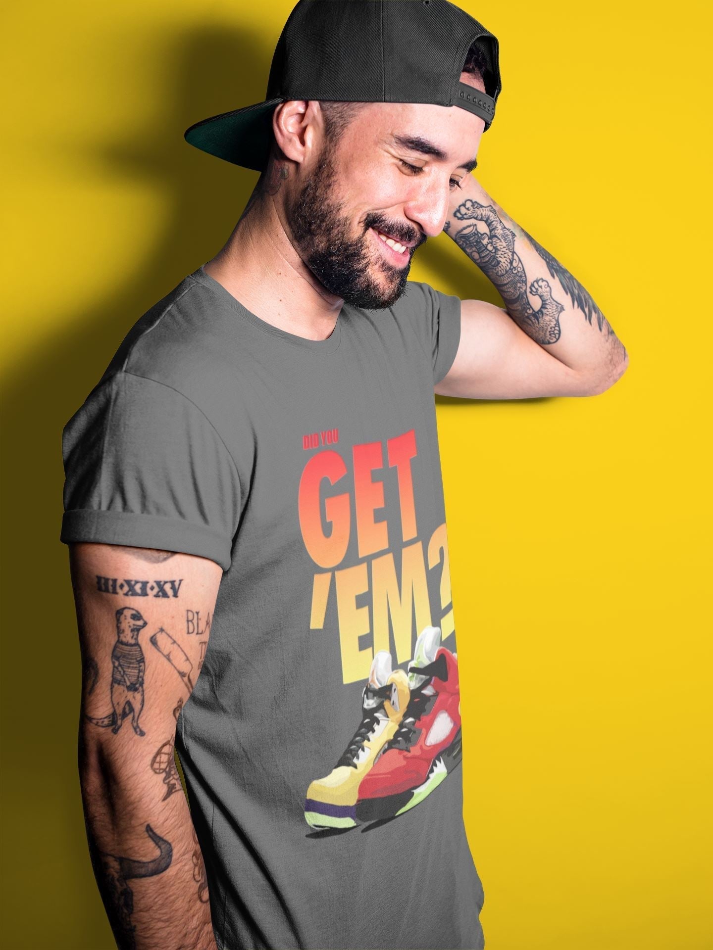 Did You Get 'Em Unisex Tops - Air Jordan 5 What The