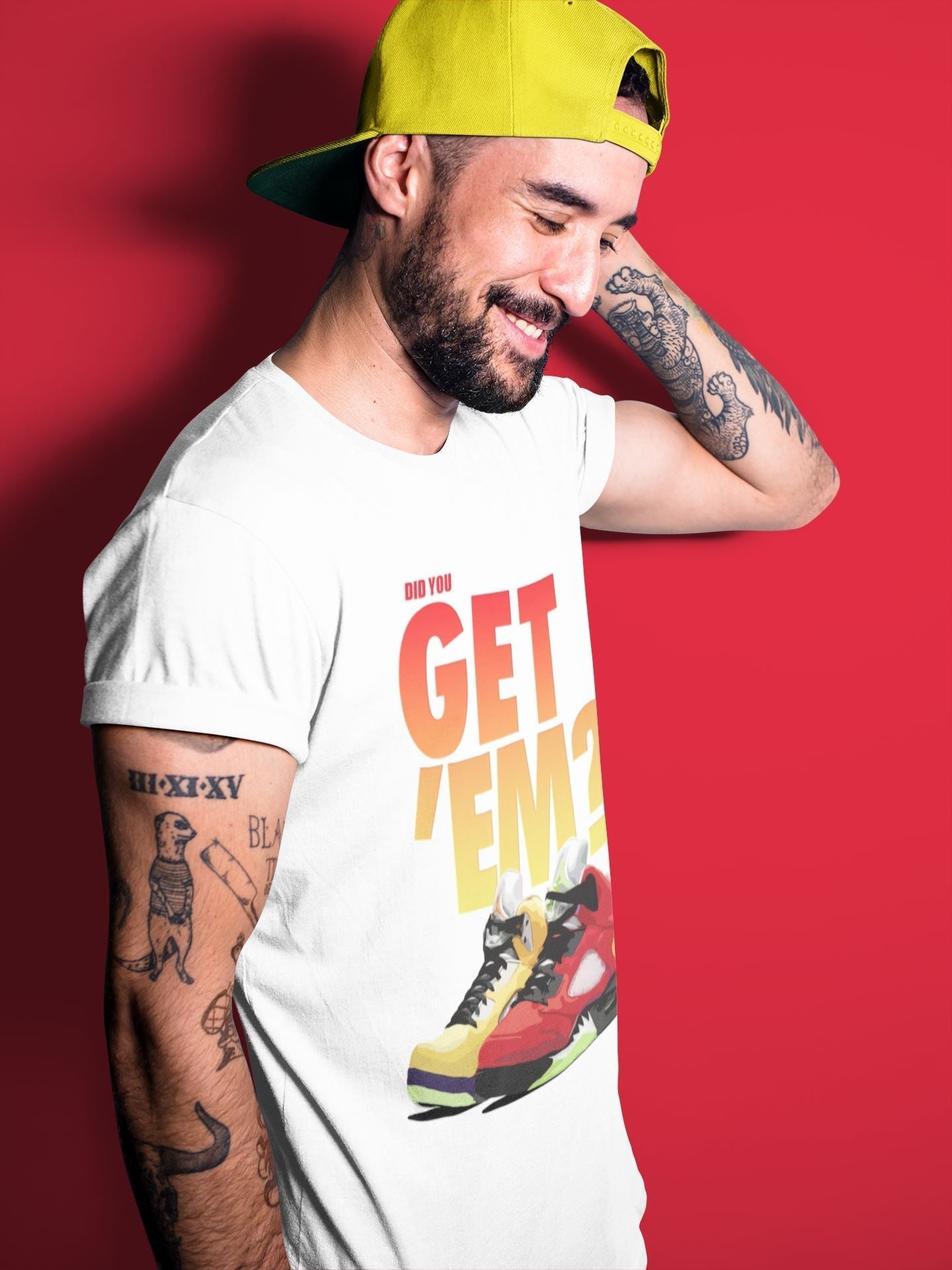 Did You Get 'Em Unisex Tops - Air Jordan 5 What The