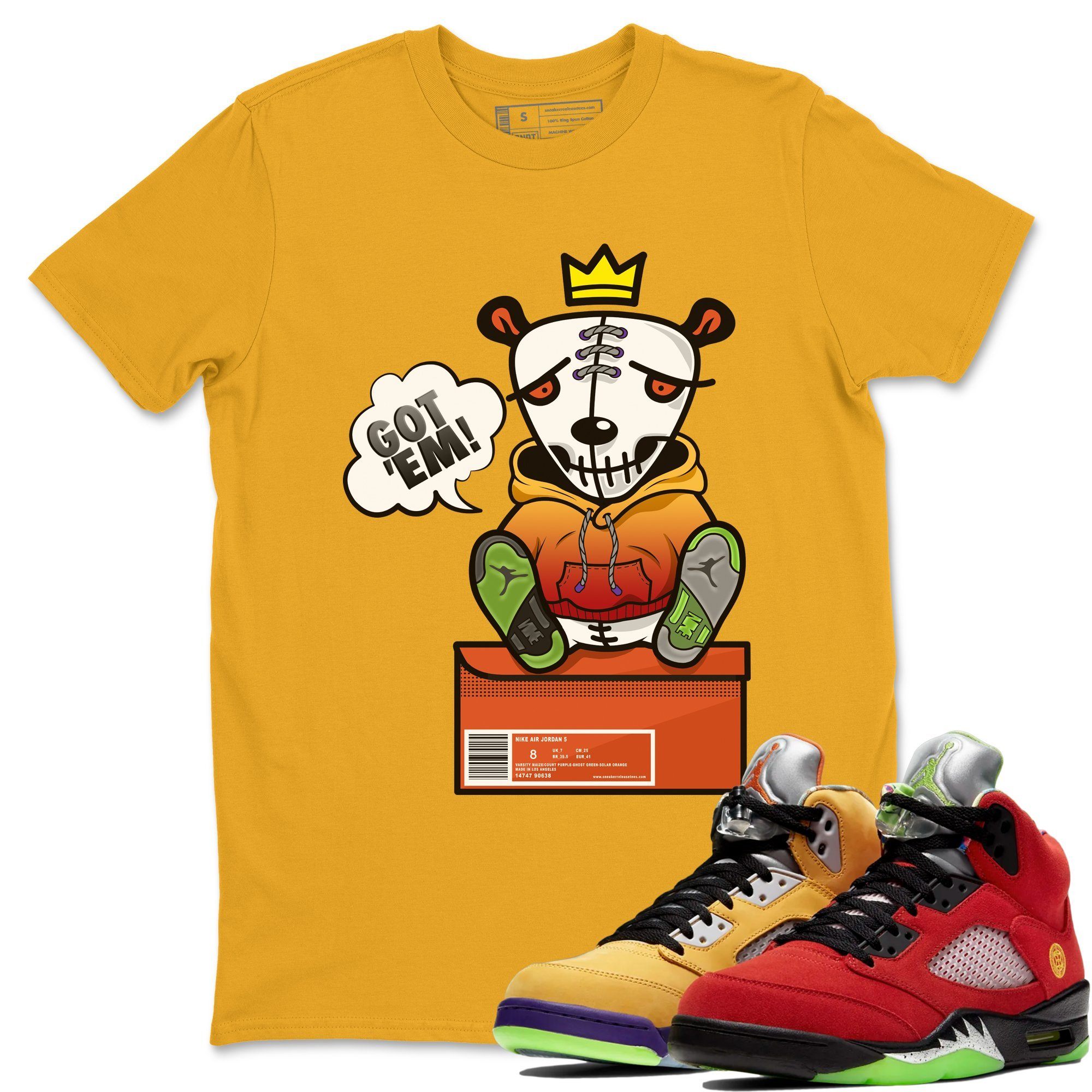Got Em Unisex Tops - Air Jordan 5 What The