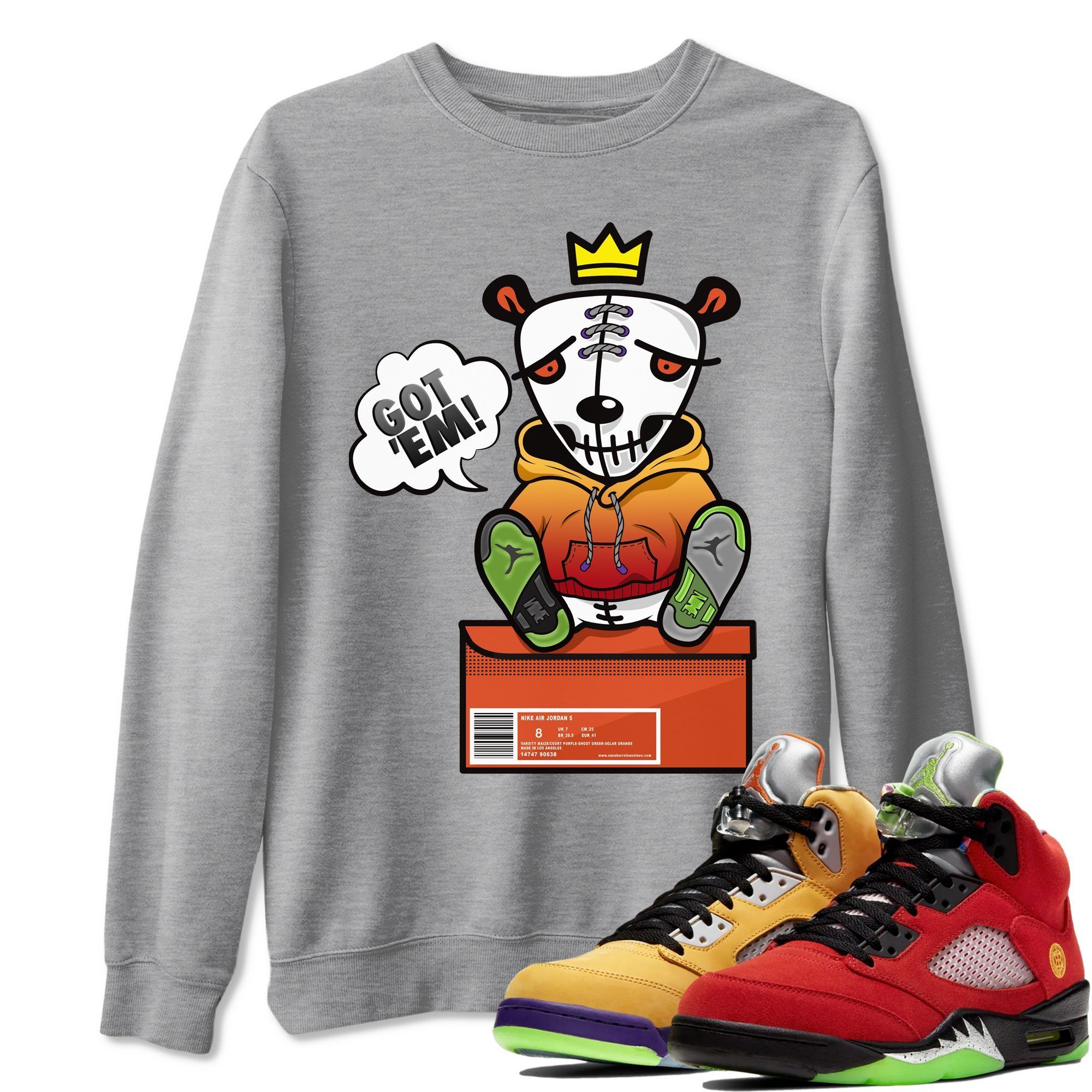 Got Em Unisex Tops - Air Jordan 5 What The