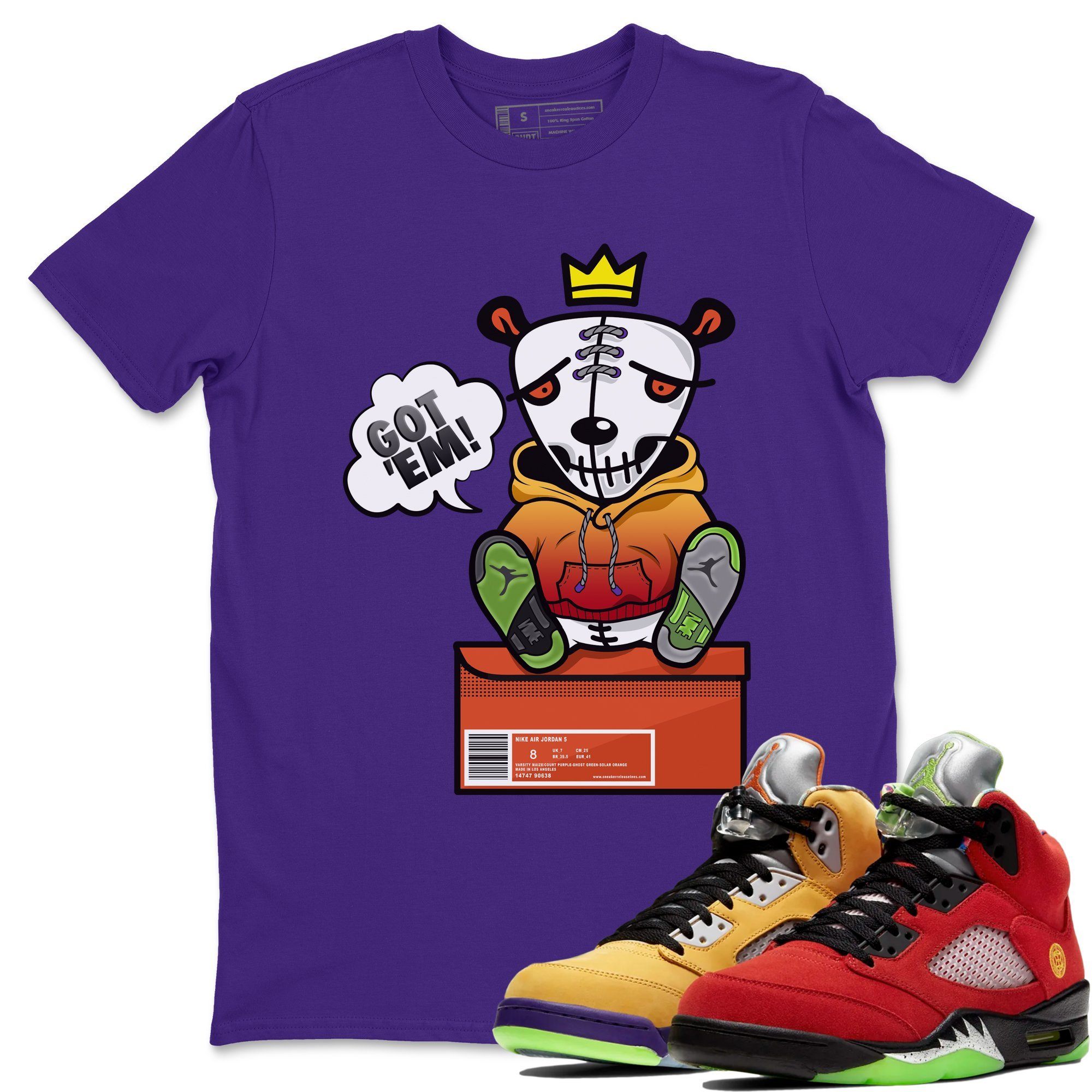 Got Em Unisex Tops - Air Jordan 5 What The