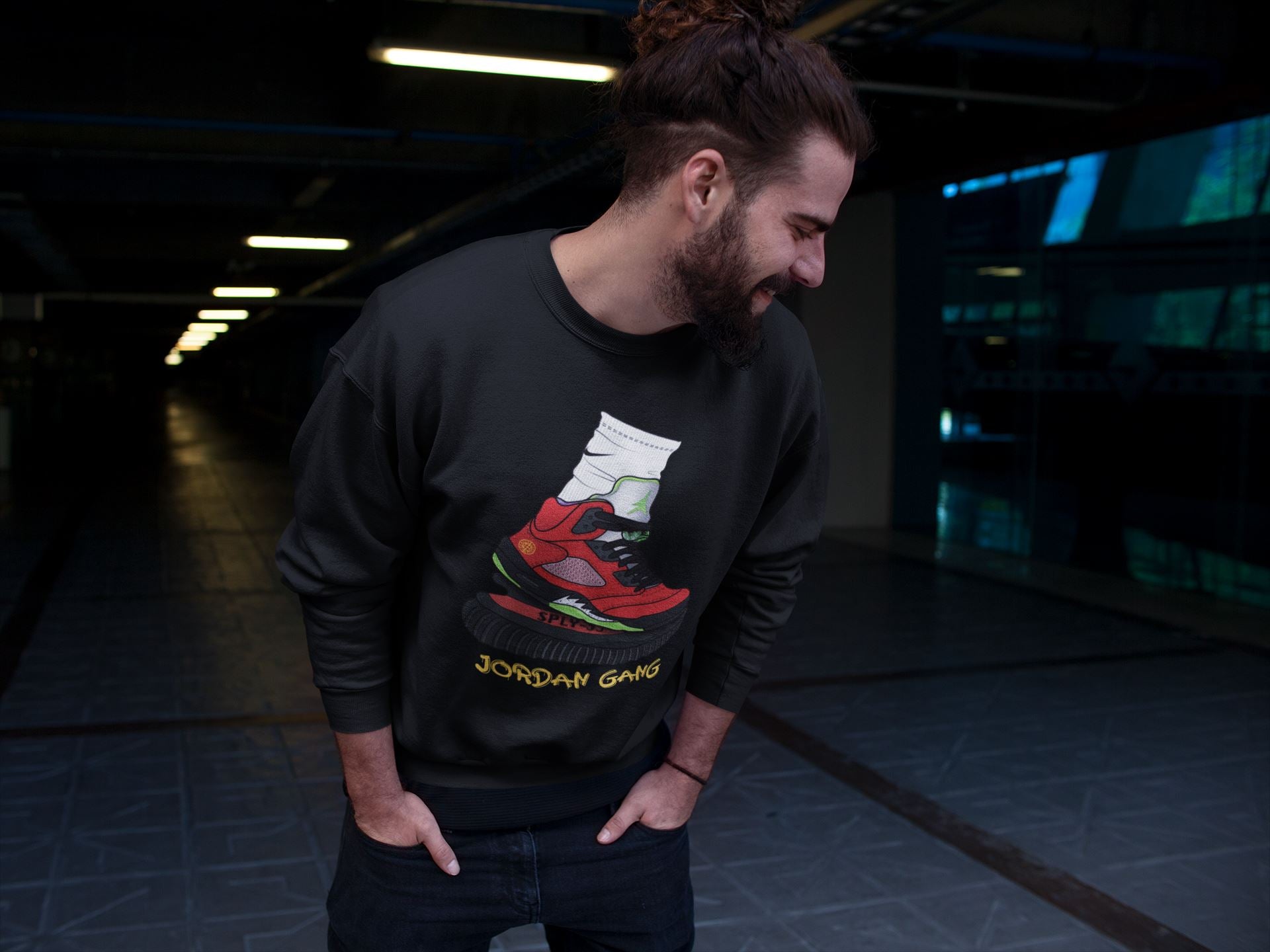 Air Jordan Gang Unisex Tops - Air Jordan 5 What The