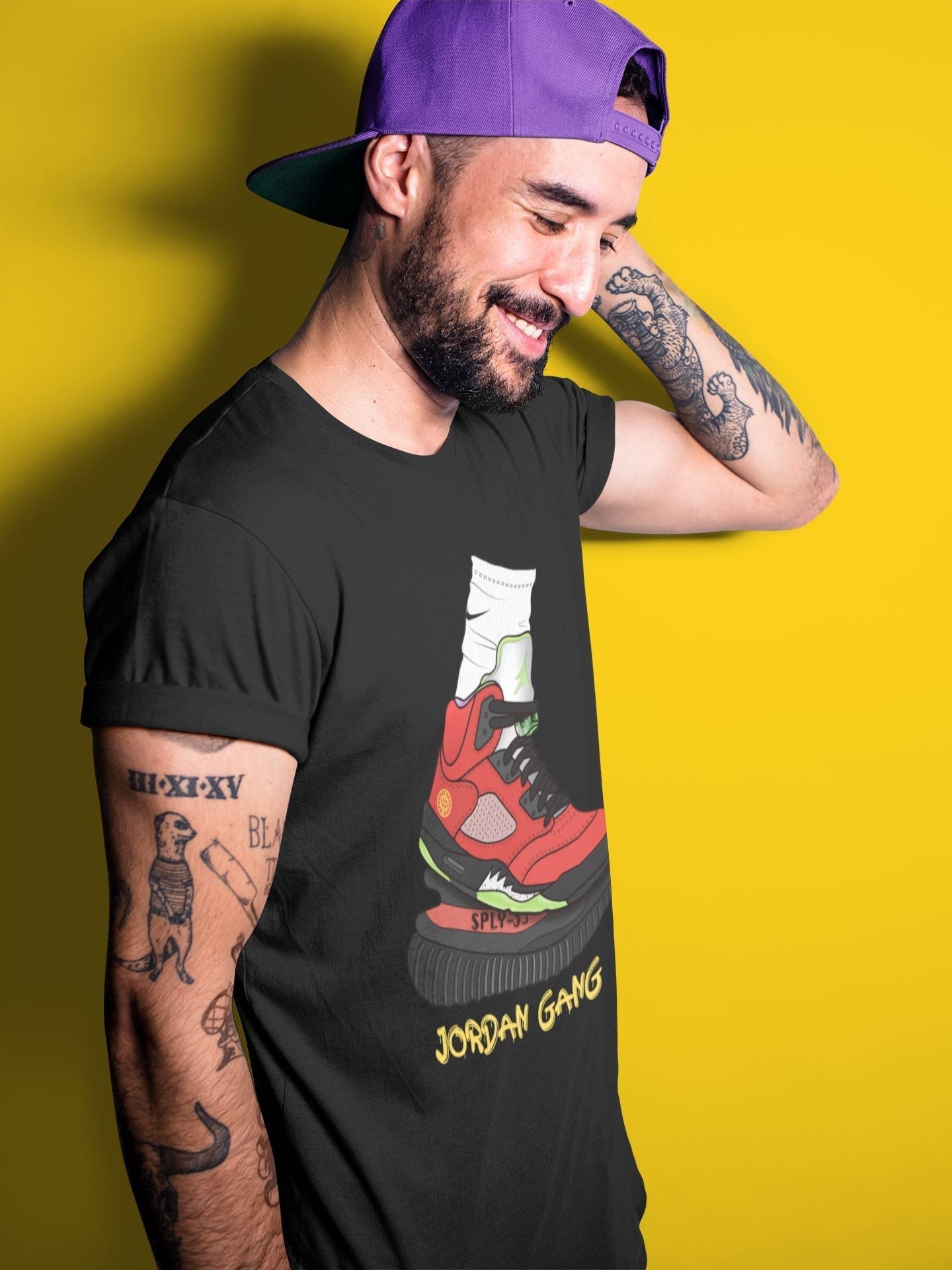 Air Jordan Gang Unisex Tops - Air Jordan 5 What The