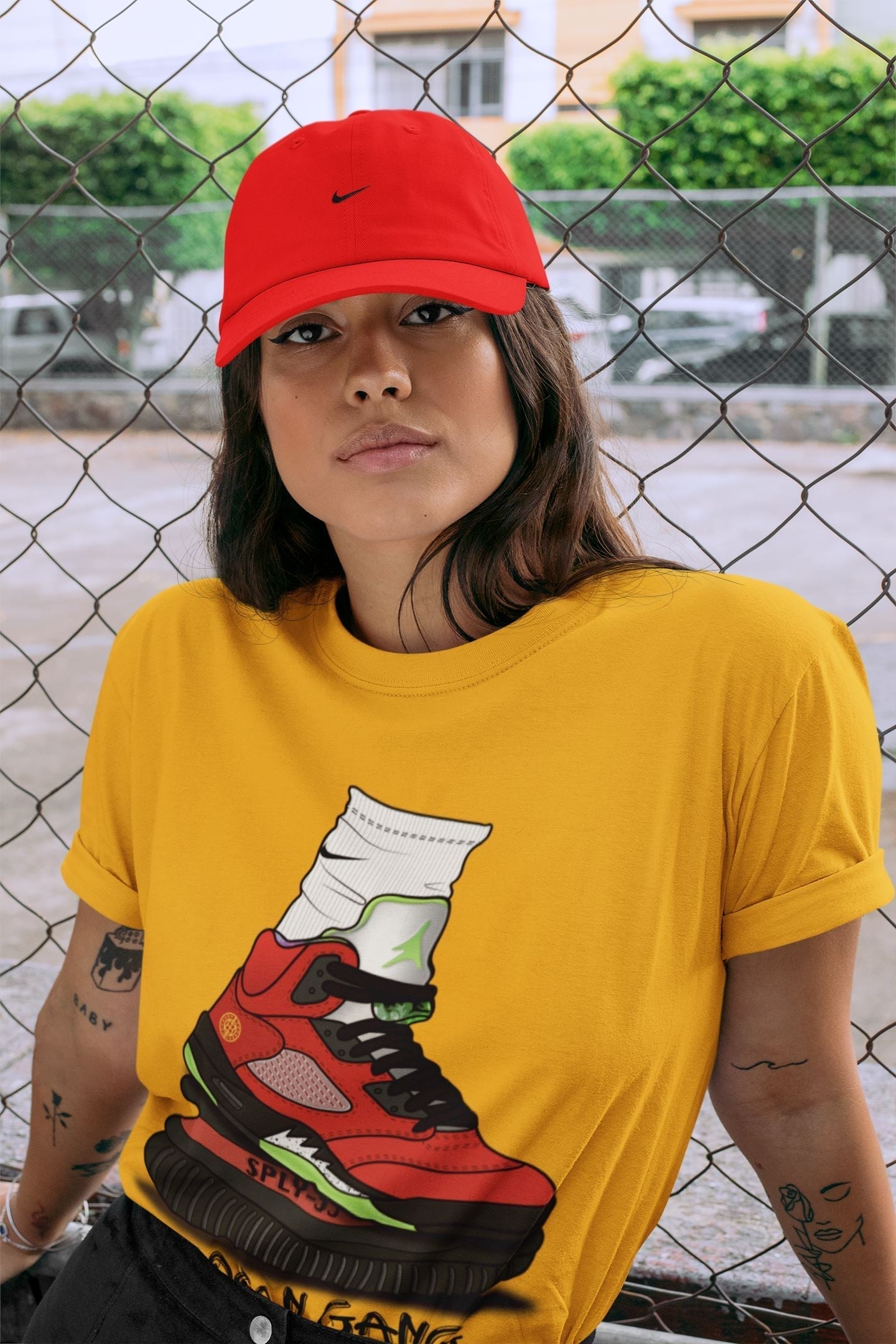 Air Jordan Gang Unisex Tops - Air Jordan 5 What The