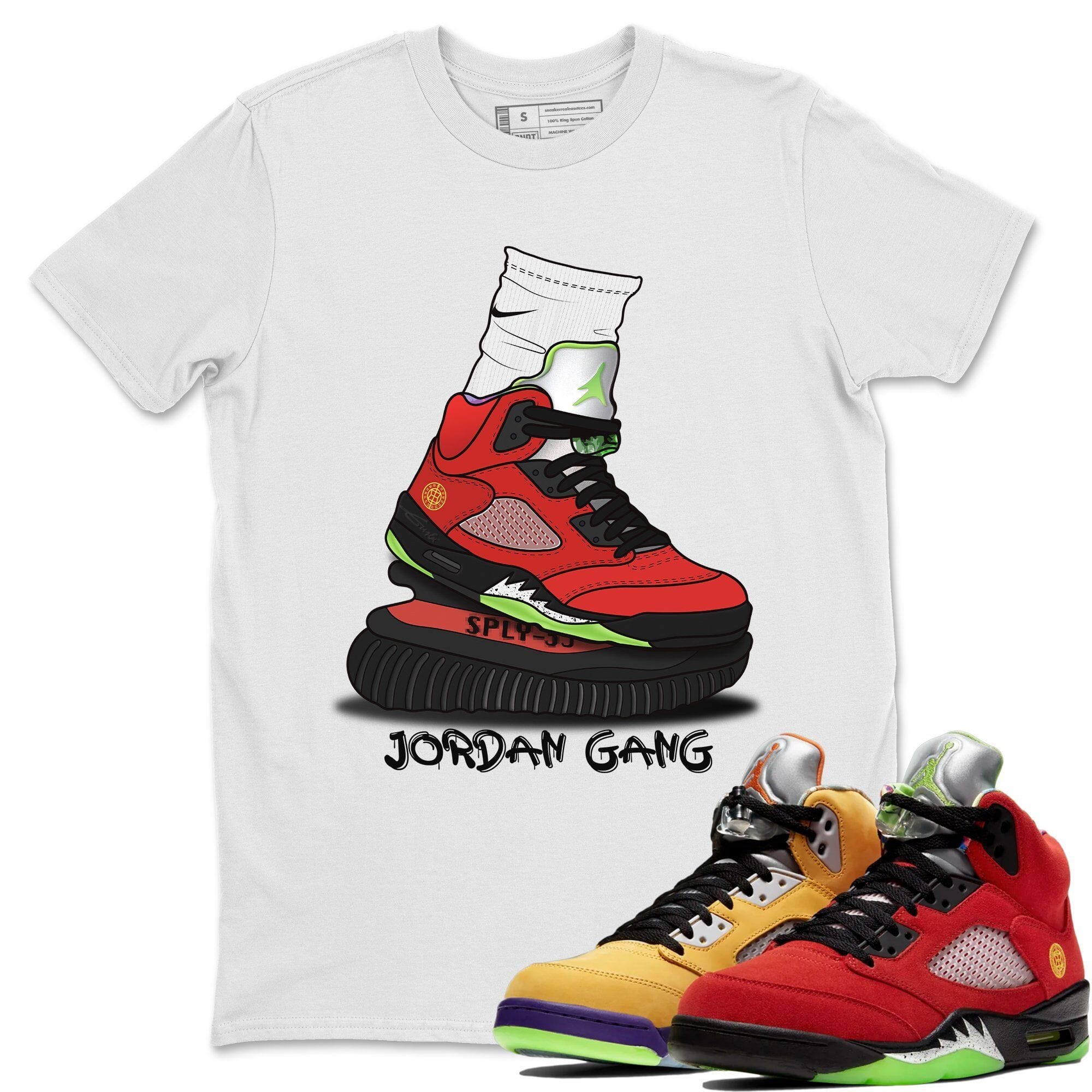 Air Jordan Gang Unisex Tops - Air Jordan 5 What The