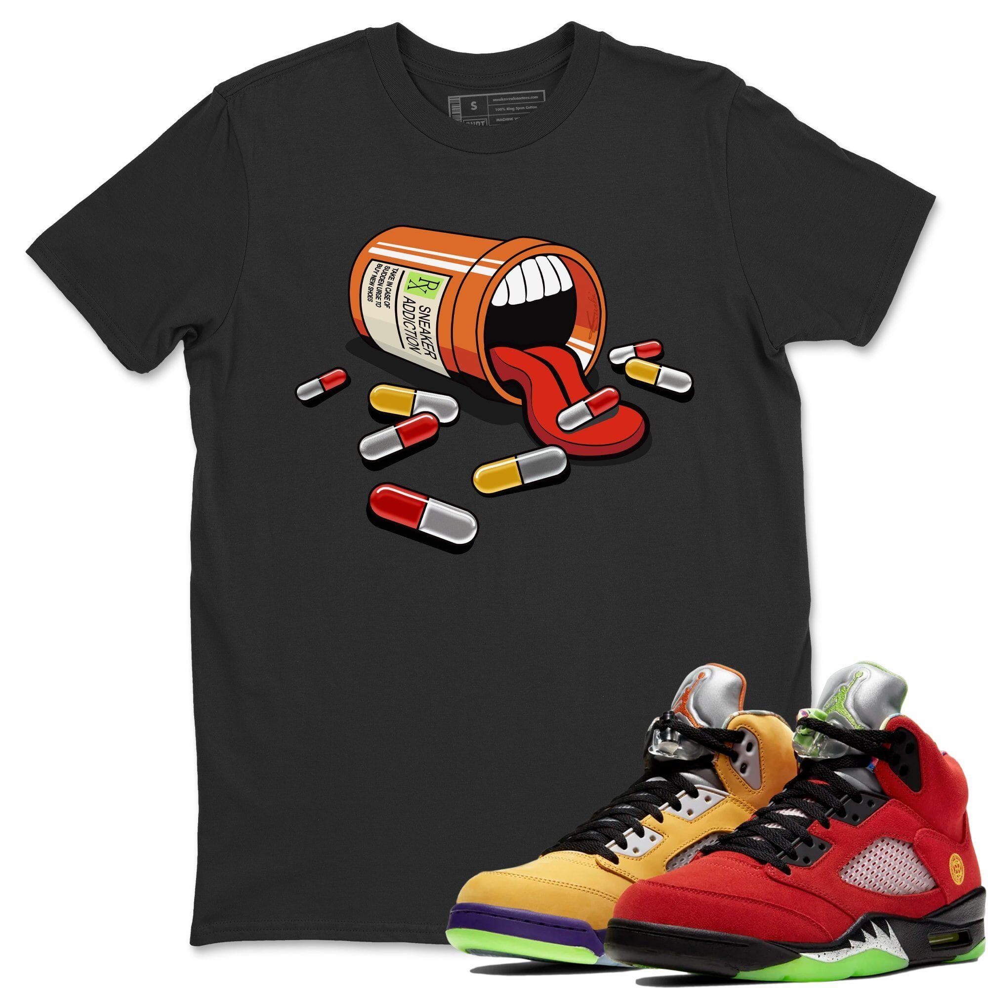 snkmatch Addiction Unisex Tops - Air Jordan 5 What The
