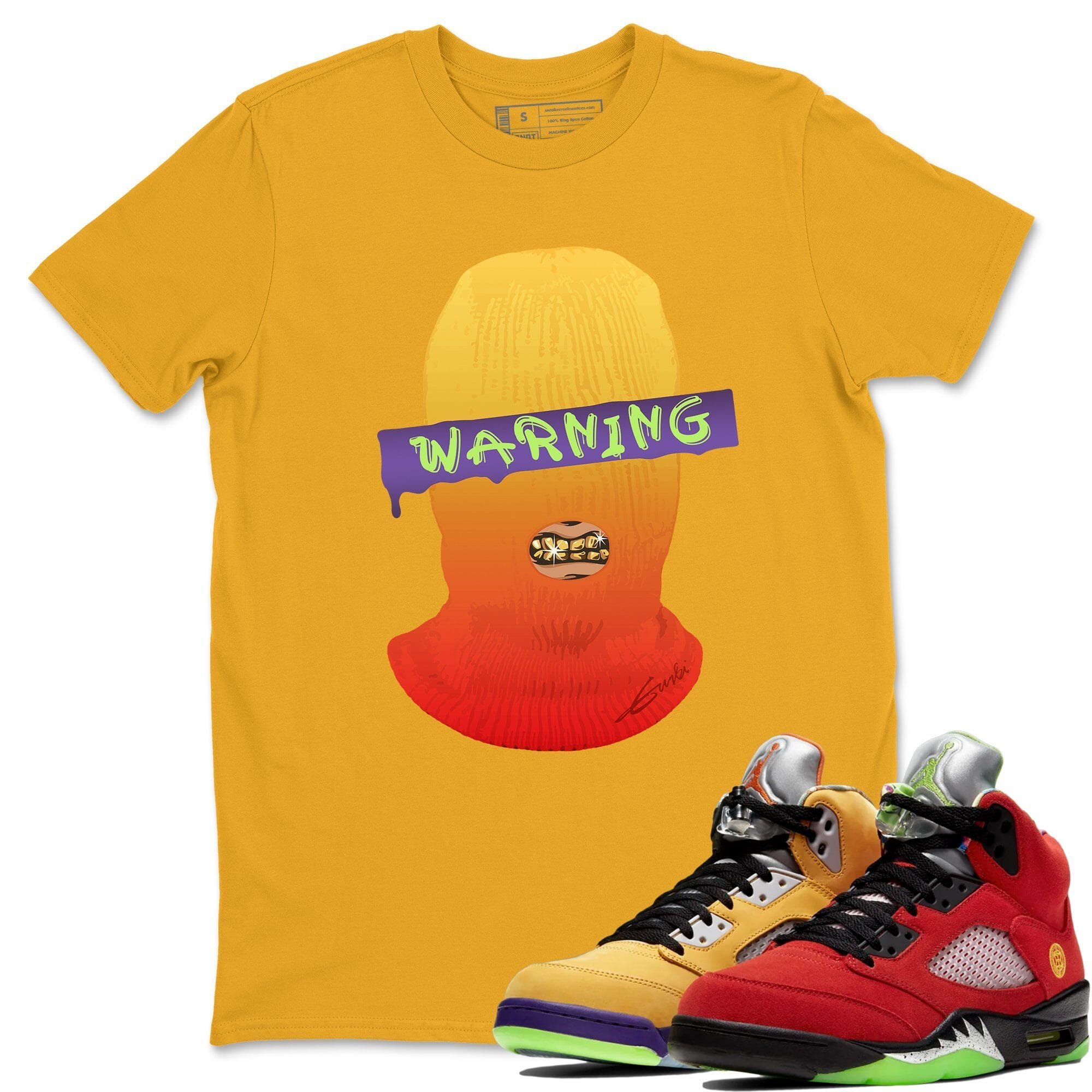 Warning Unisex Tops - Air Jordan 5 What The