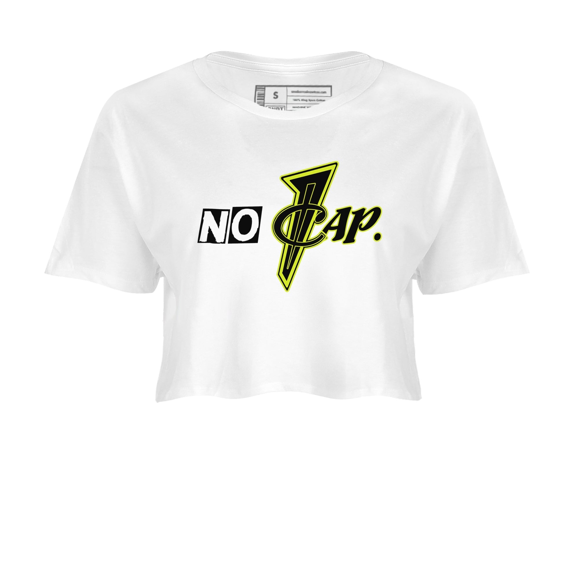 No Cap snkmatch Women's Top - Air Foamposite One Black Volt