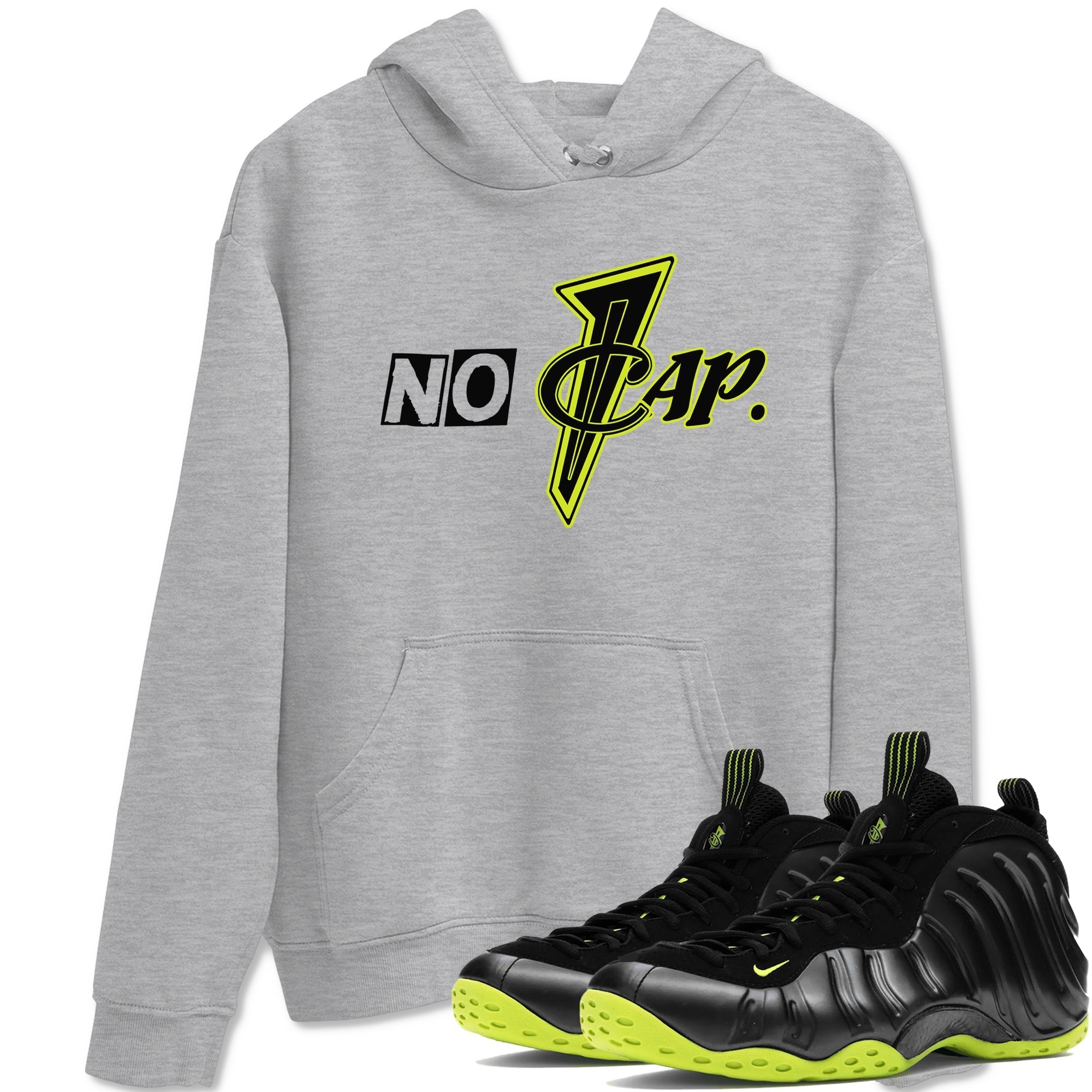 No Cap snkmatch Tees - Air Foamposite One Black Volt