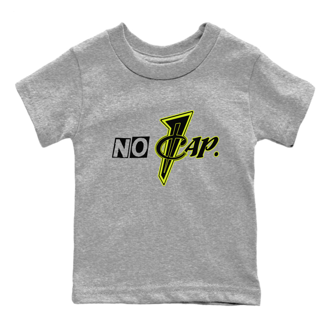 No Cap snkmatch Tees Kids - Air Foamposite One Black Volt