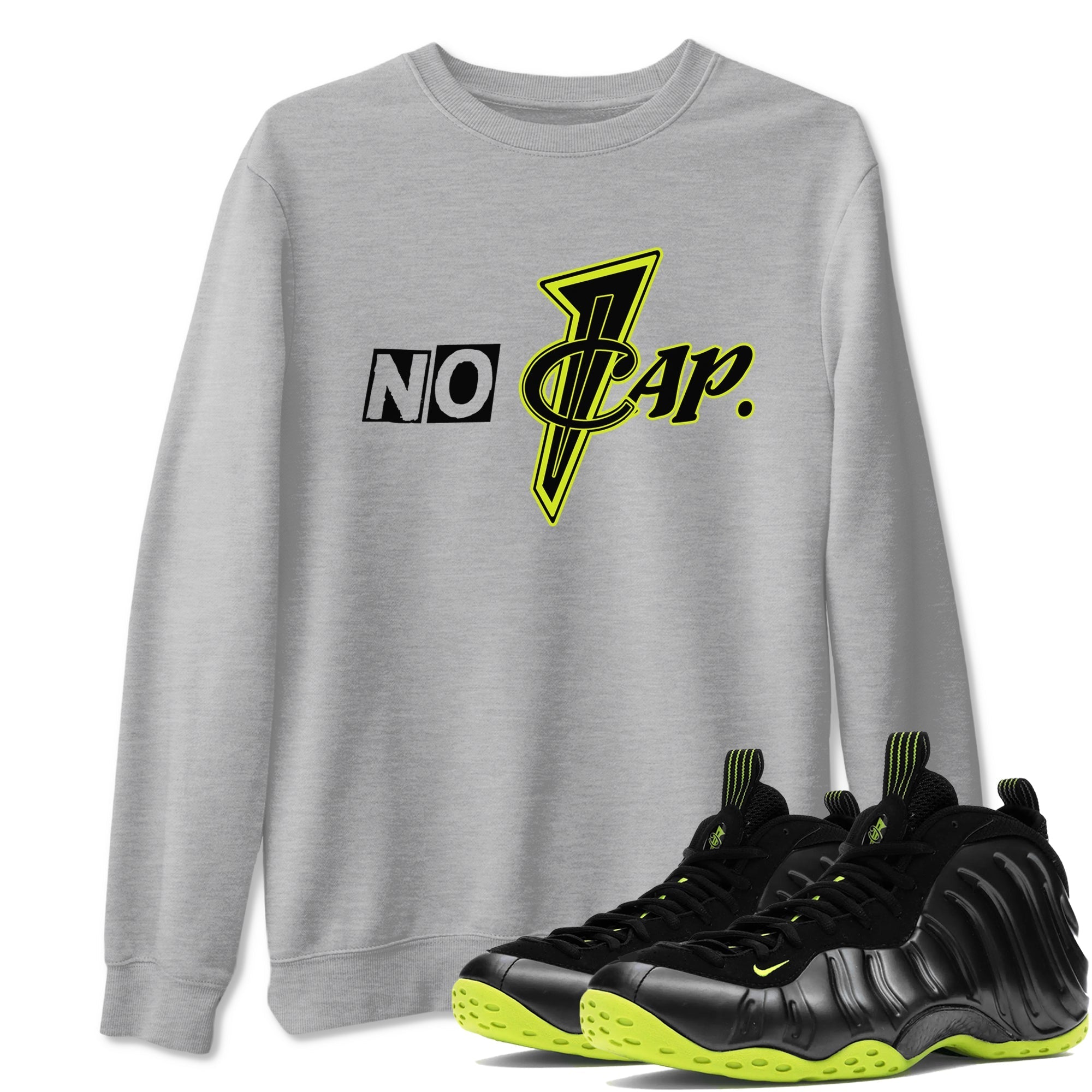 No Cap snkmatch Tees - Air Foamposite One Black Volt
