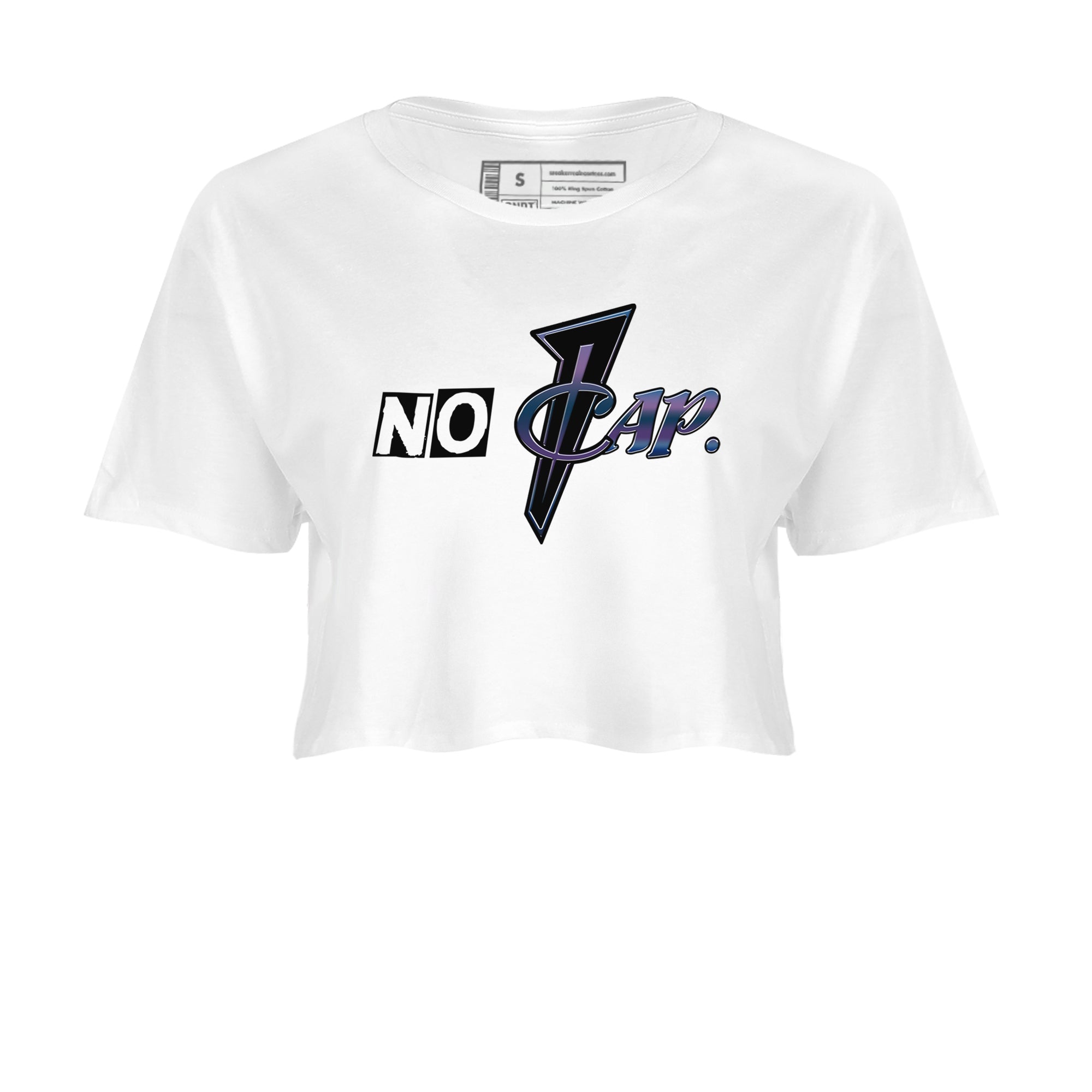 No Cap snkmatch Women's Top - Air Foamposite One Galaxy