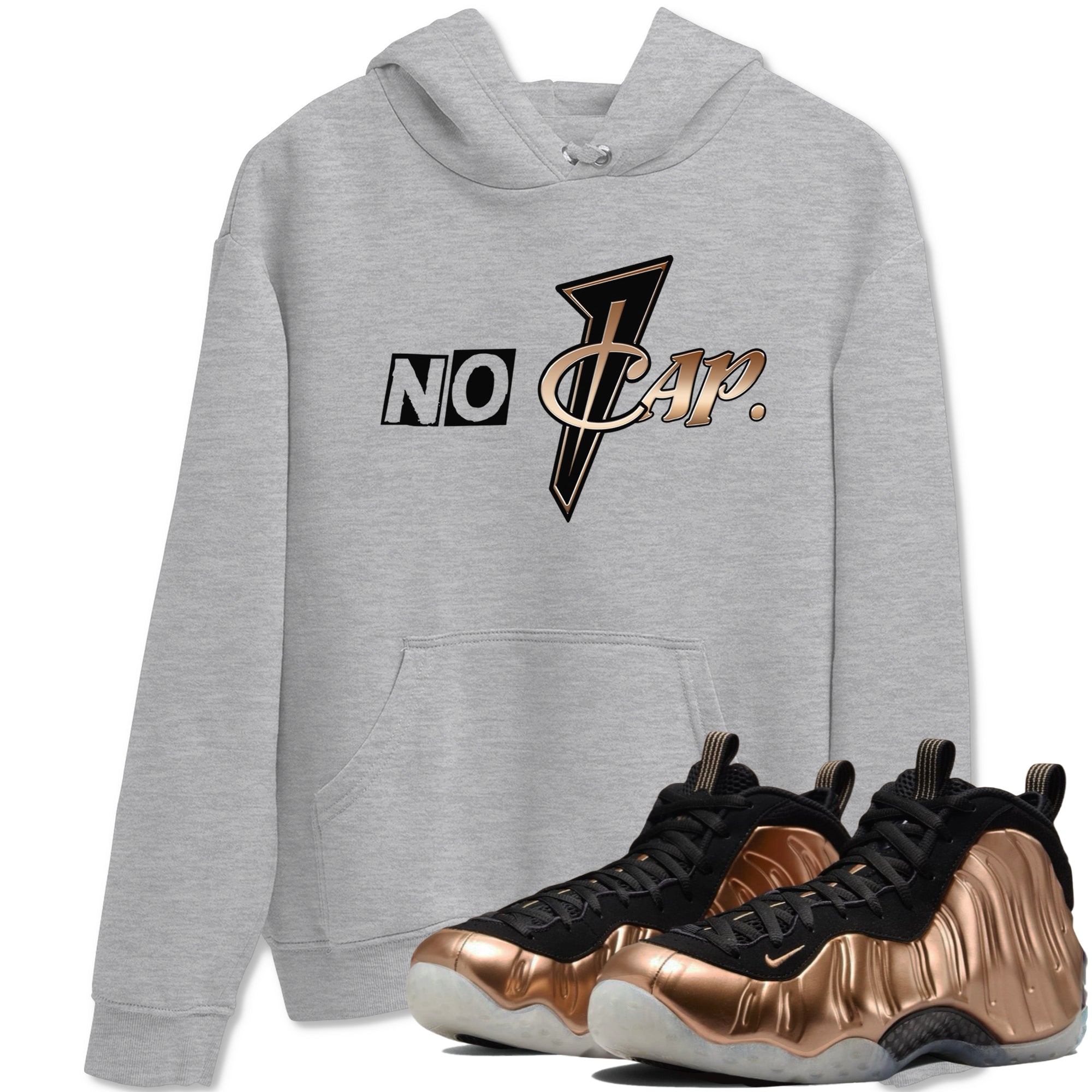 No Cap snkmatch Tees - Air Foamposite One Metallic Copper