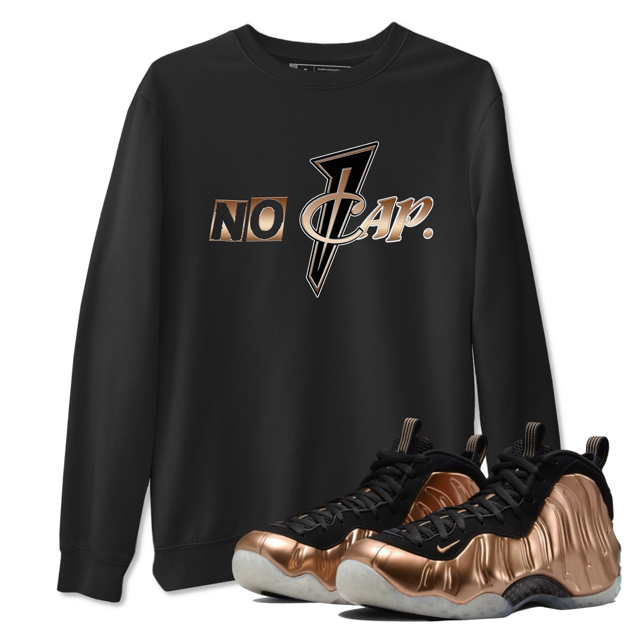 No Cap snkmatch Tees - Air Foamposite One Metallic Copper