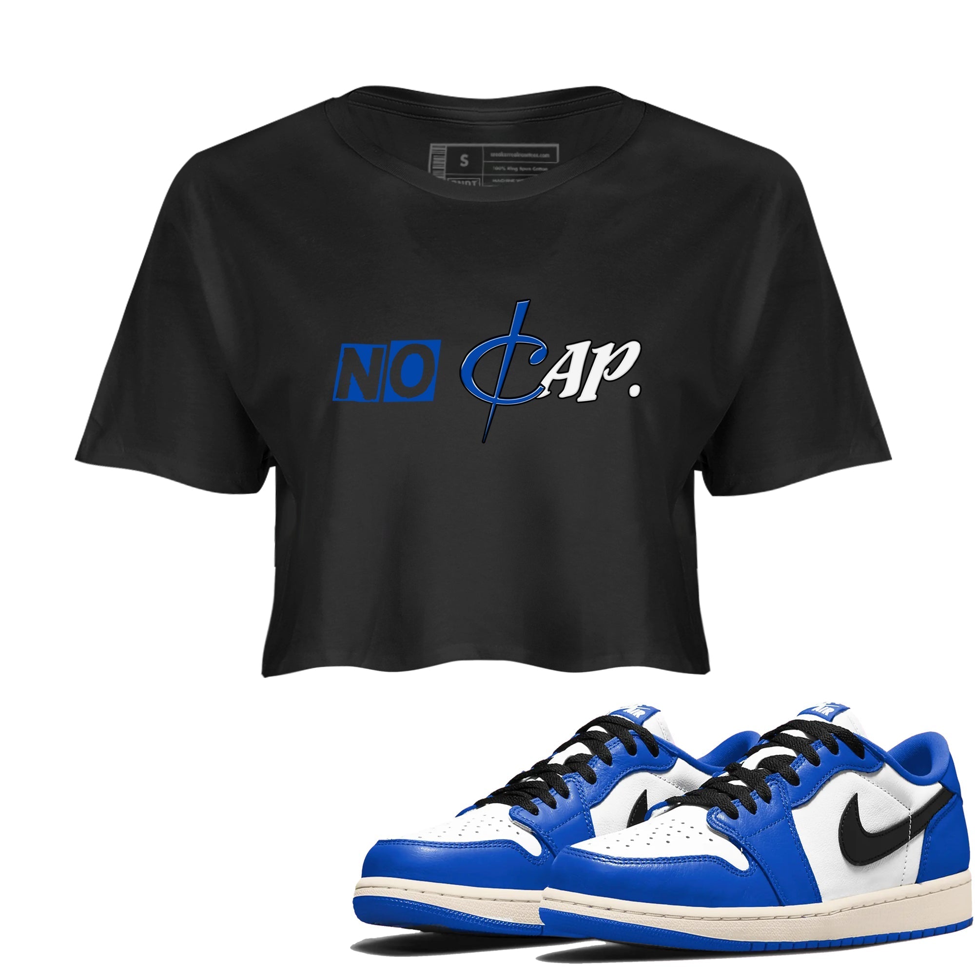 No Cap snkmatch Women's Top - Air Jordan 1 Game Royal