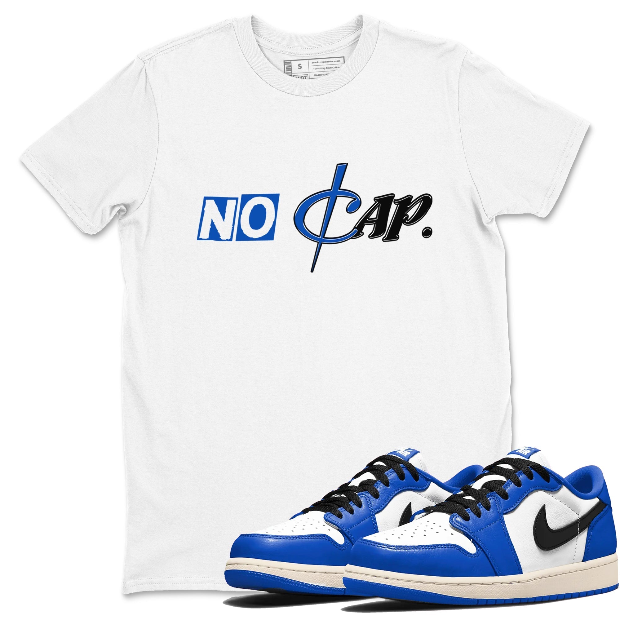 No Cap snkmatch Tees - Air Jordan 1 Game Royal