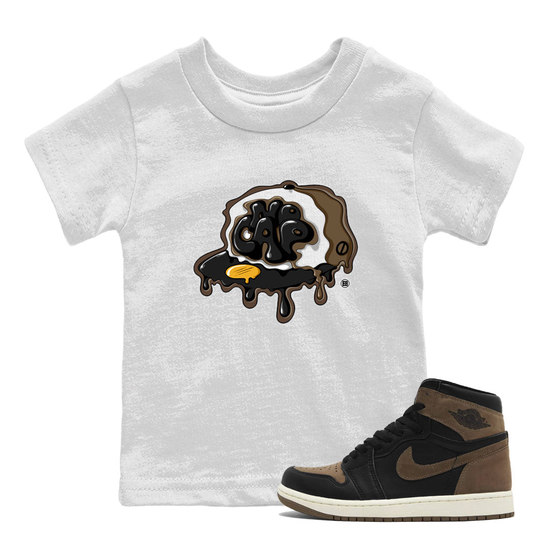 No Cap snkmatch Tee Kids - Air Jordan 1 Palomino