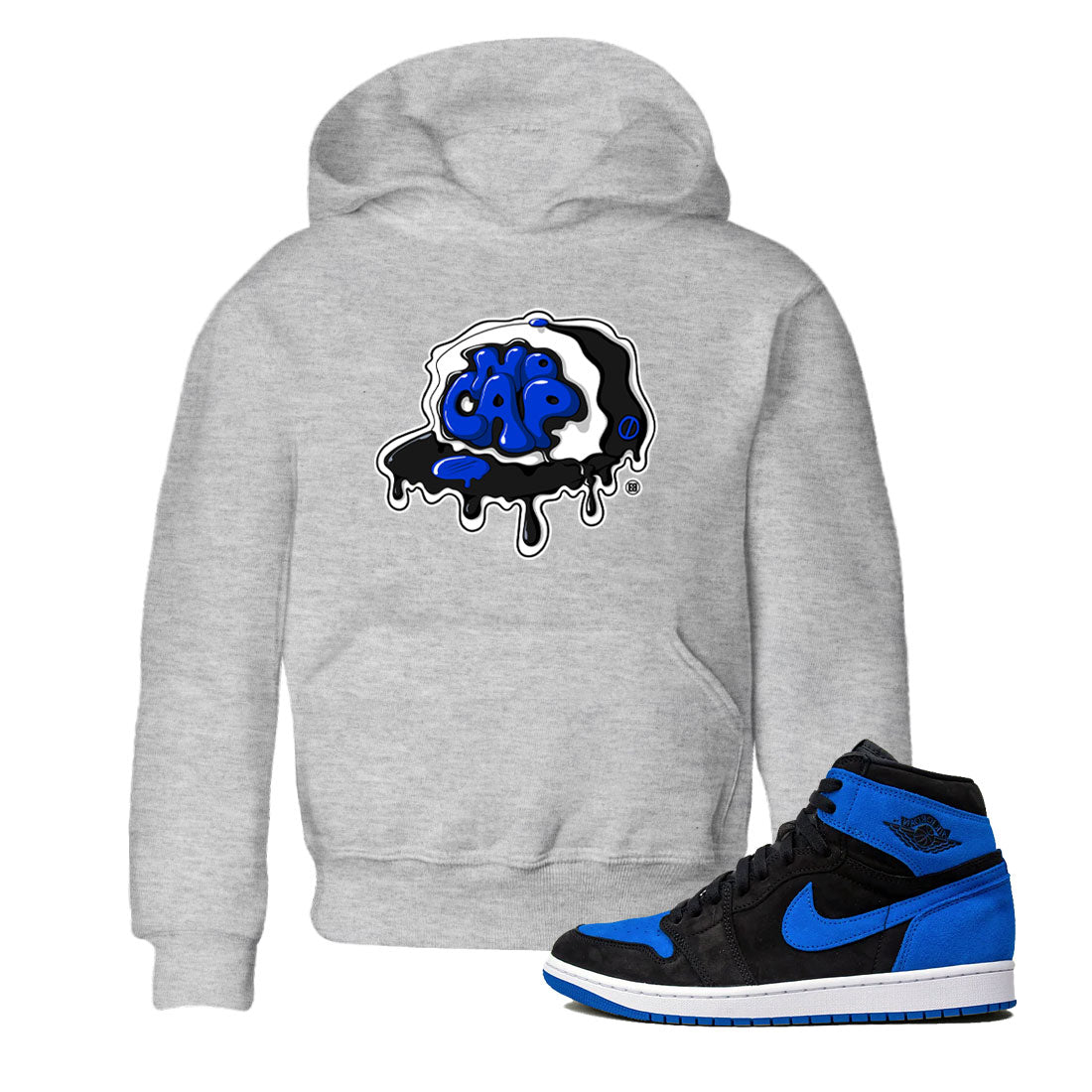 No Cap snkmatch Tee Kids - Air Jordan 1 Royal Reimagined