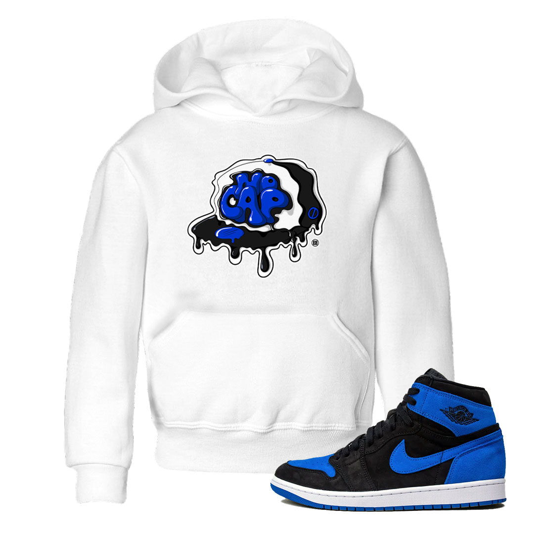 No Cap snkmatch Tee Kids - Air Jordan 1 Royal Reimagined