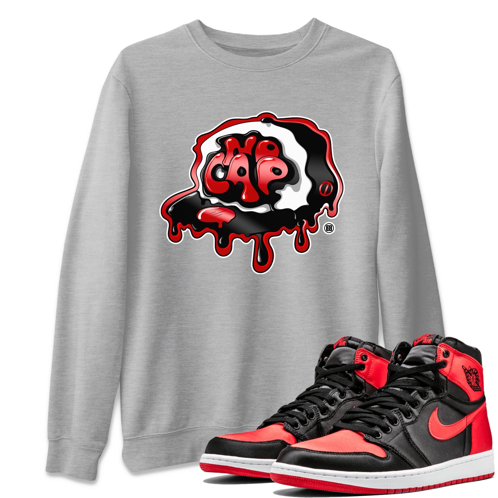No Cap snkmatch Tee - Air Jordan 1 Satin Bred