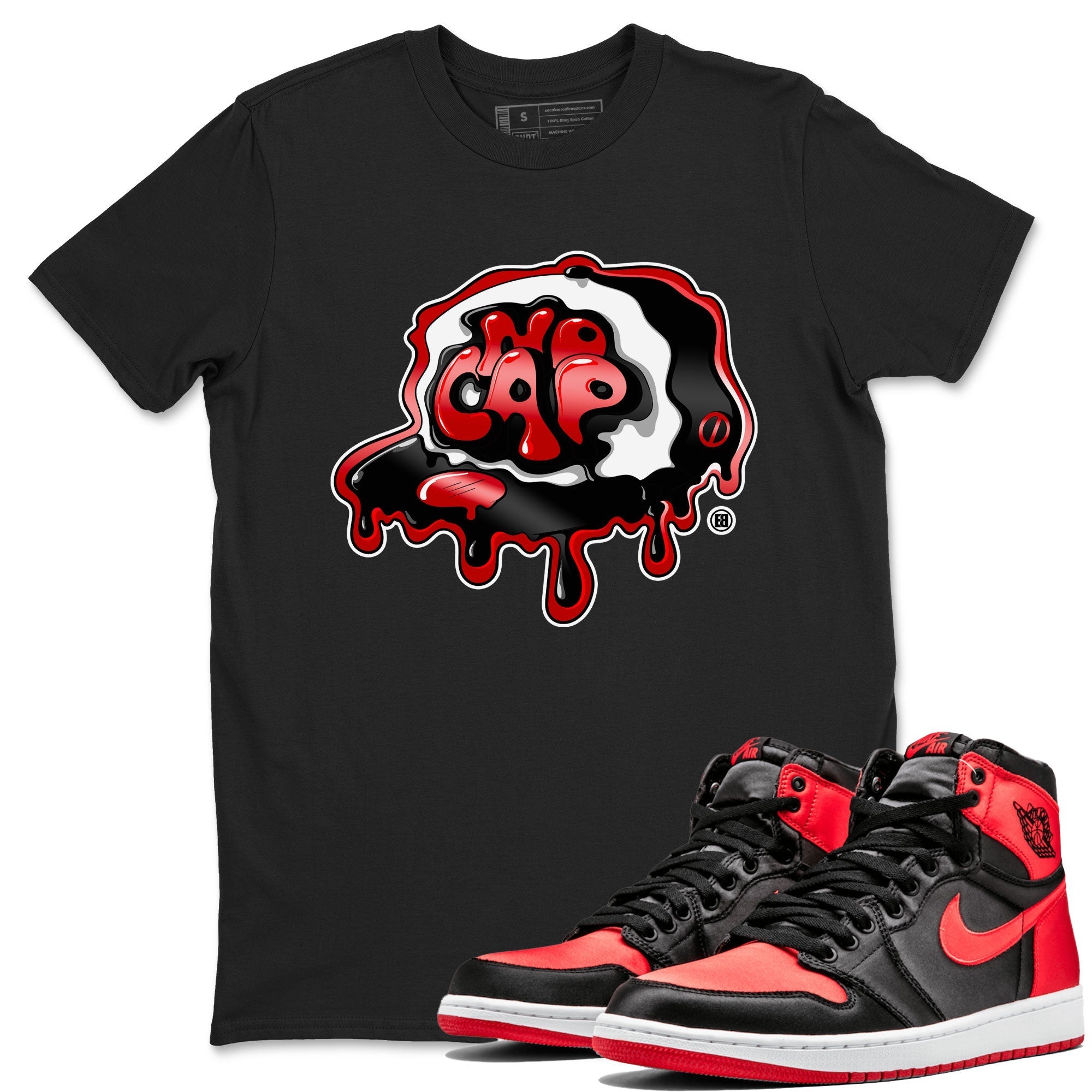 No Cap snkmatch Tee - Air Jordan 1 Satin Bred