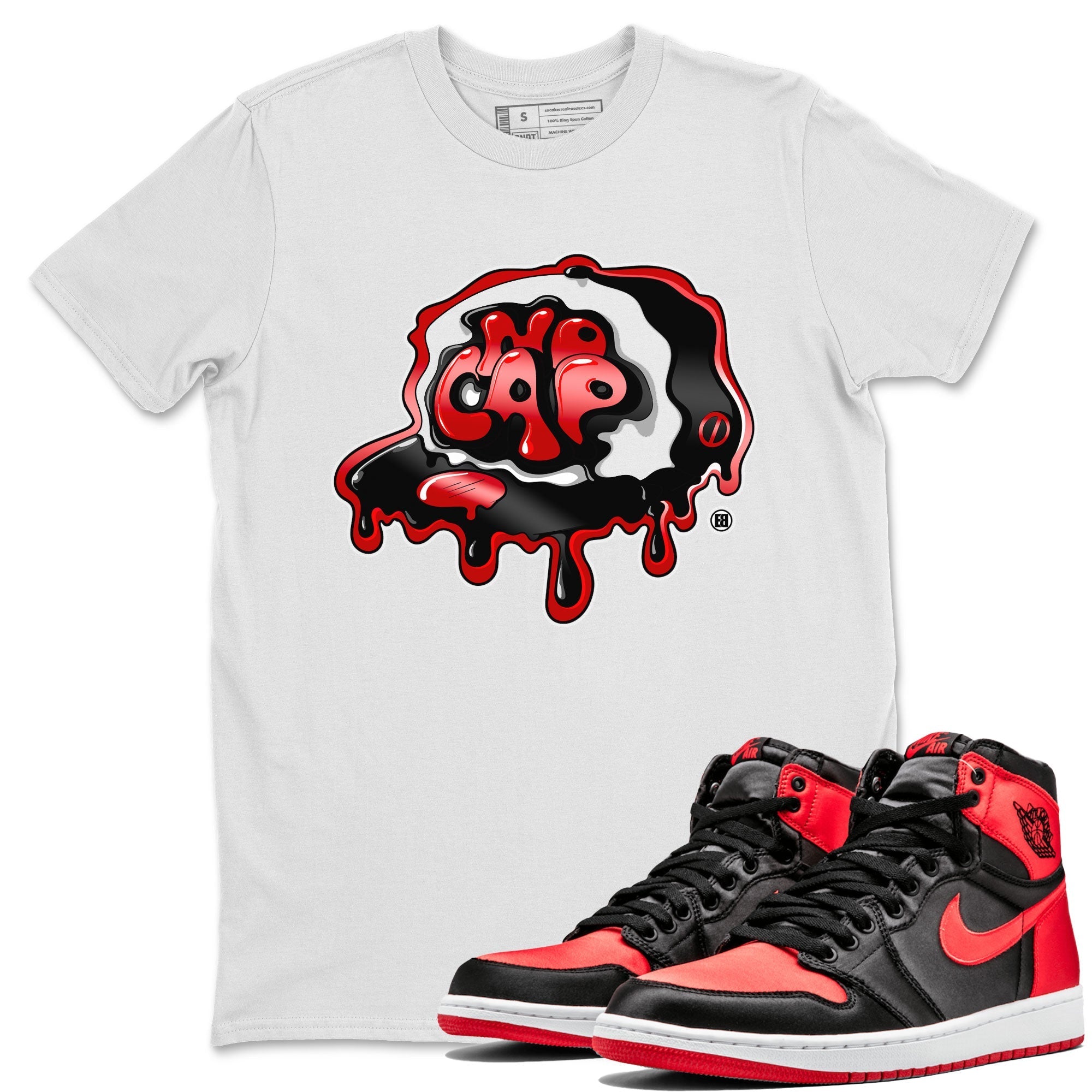 No Cap snkmatch Tee - Air Jordan 1 Satin Bred